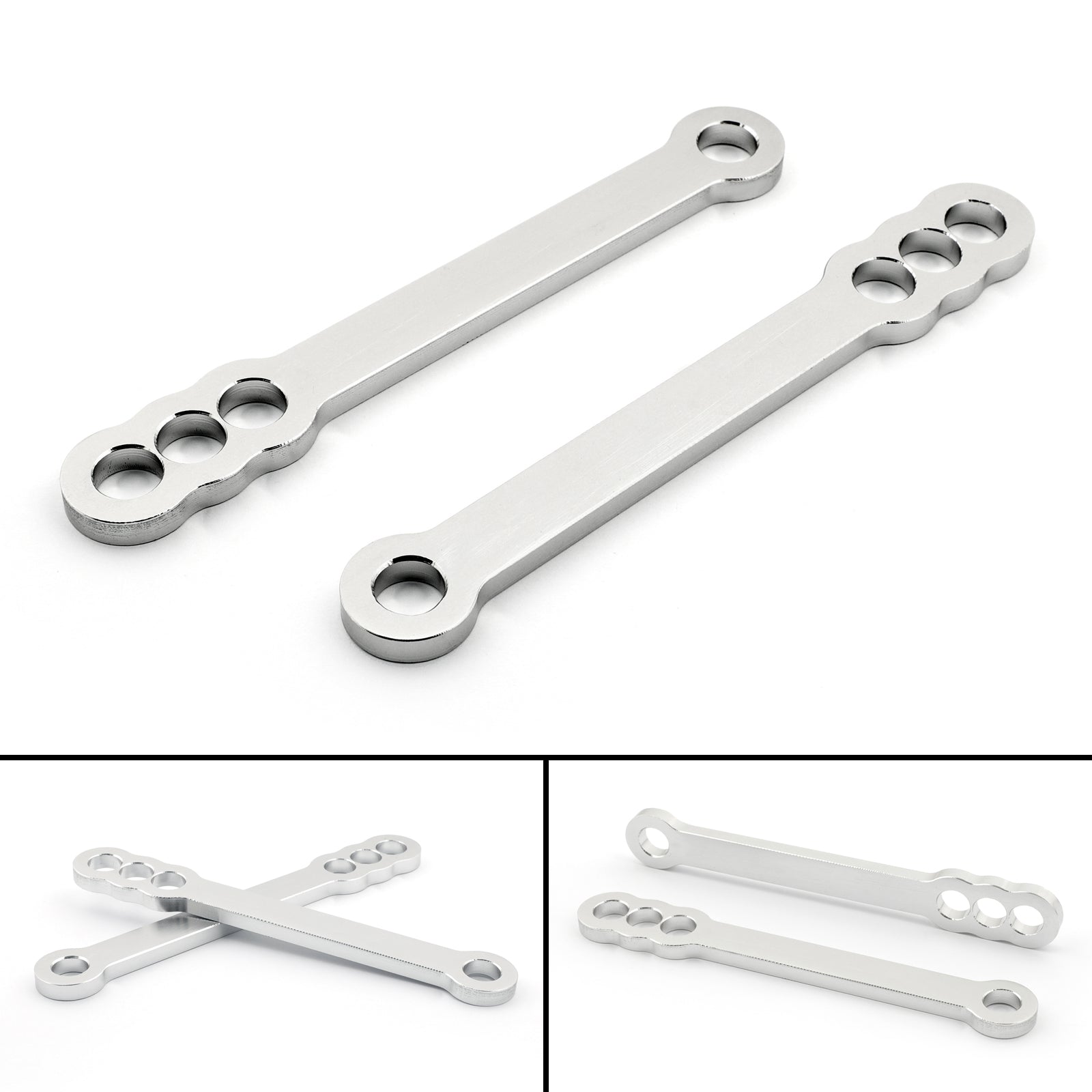 1999-2011 Suzuki GSXR 1300 HAYABUSA Lowering Links Chrome