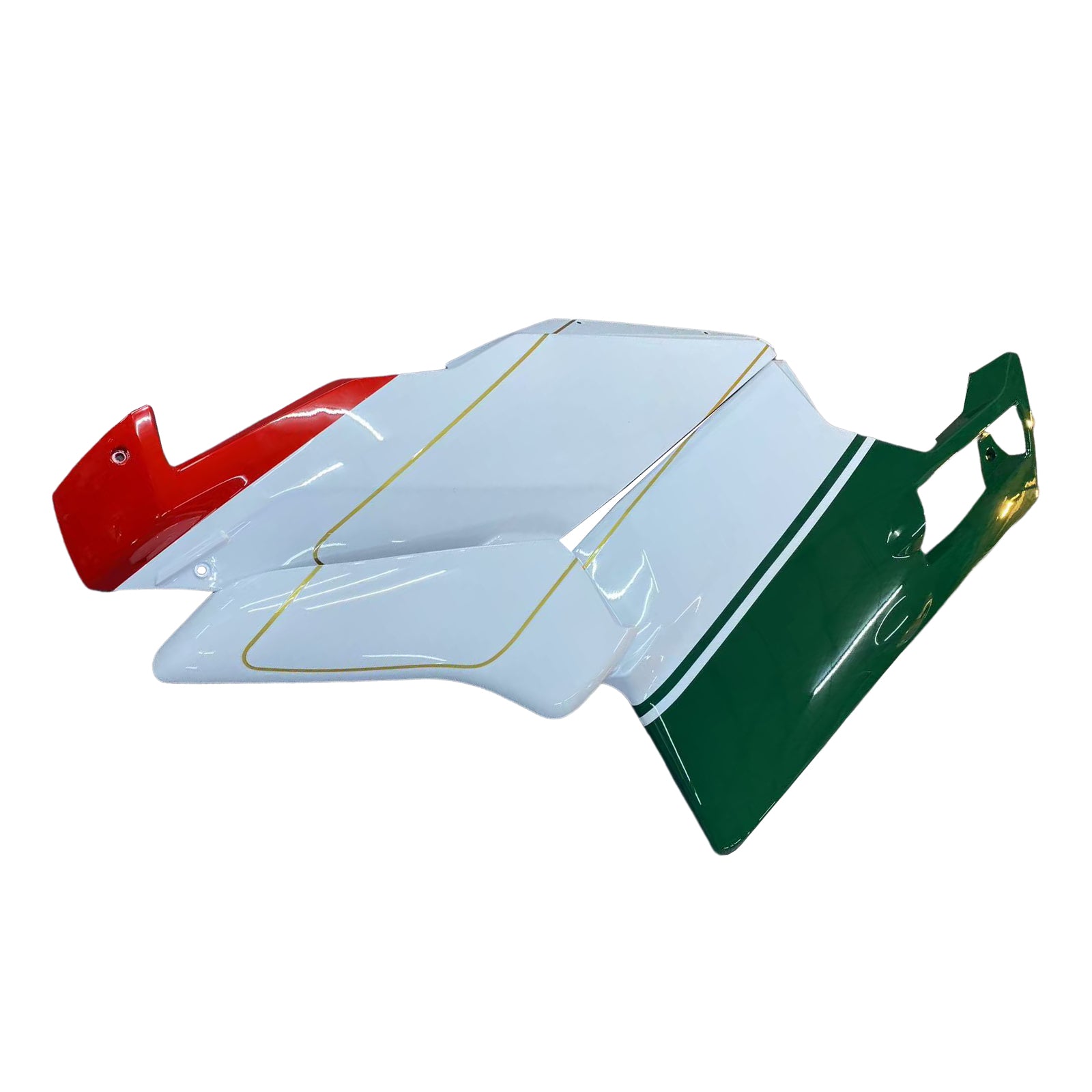 Amotopart 2003-2004 Ducati 999/749 Red White Green Fairing Kit