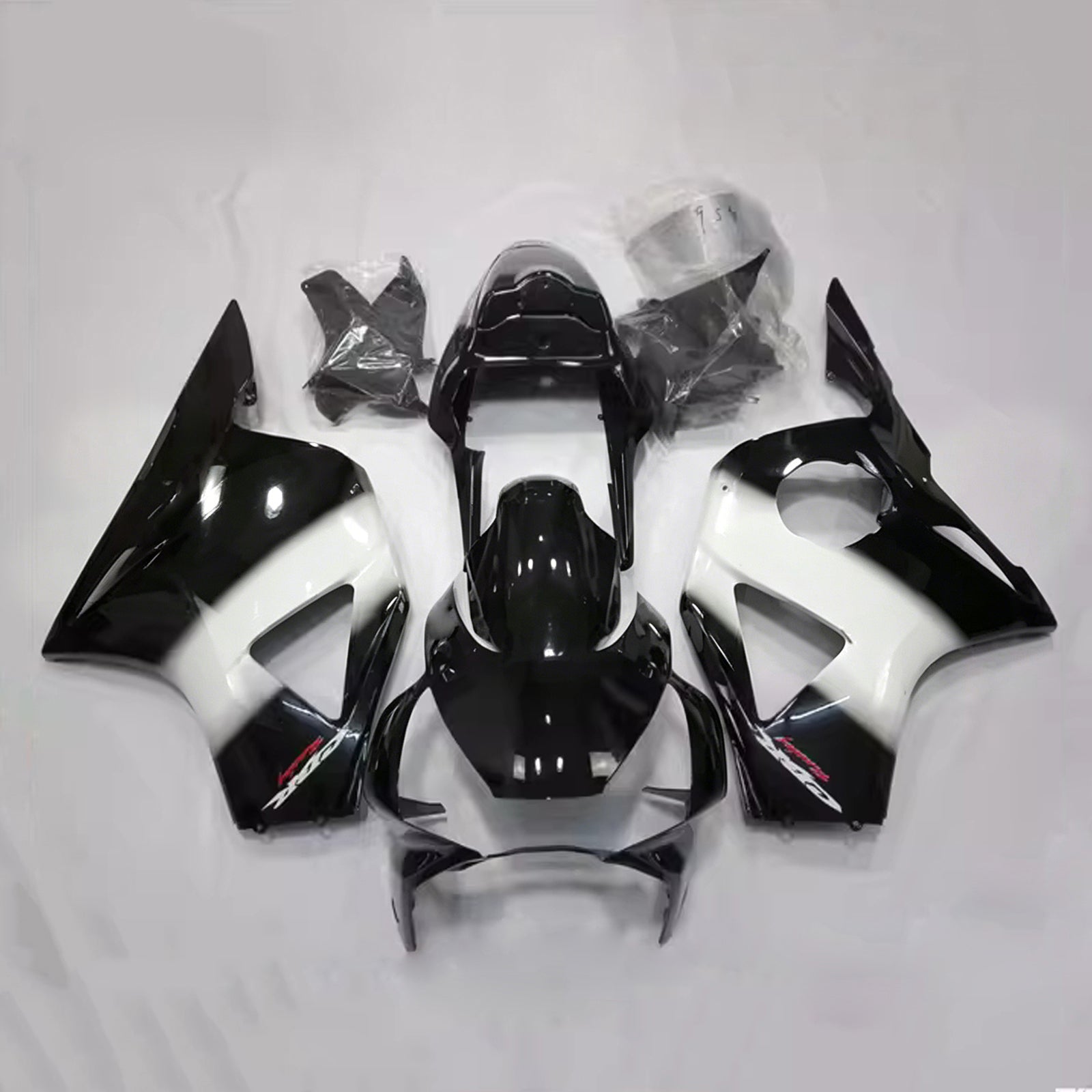 Amotopart 2002-2003 Honda CBR954 vit/svart kåpa