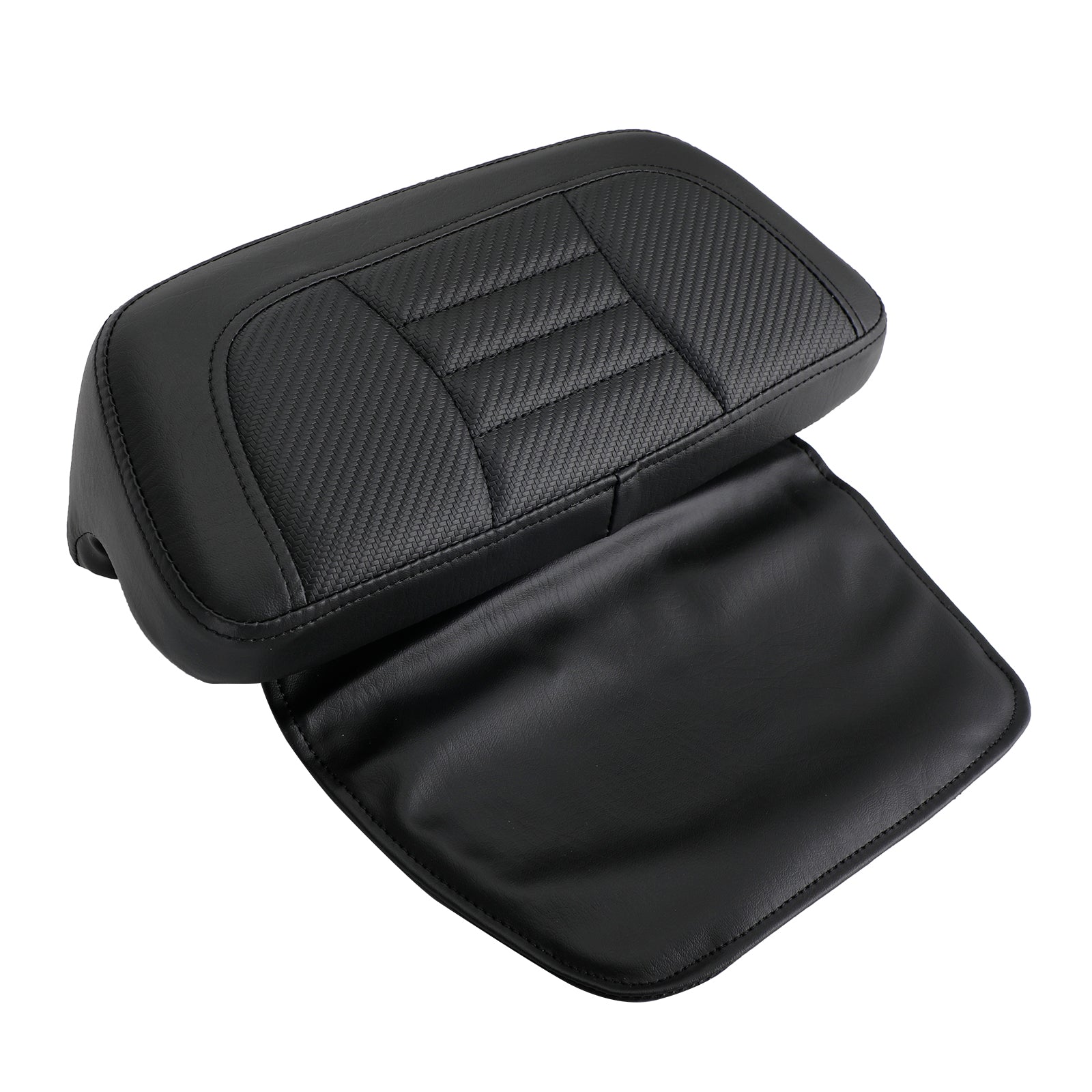 Chopped Pack Trunk Backrest Pad fit for Tour Pak Touring FL Road Glide 2014-Up