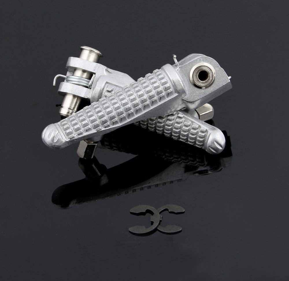 04-12 Kawasaki ZX6R 03-12 ZX10R Front Bracket Footrest Footpeg Left Right