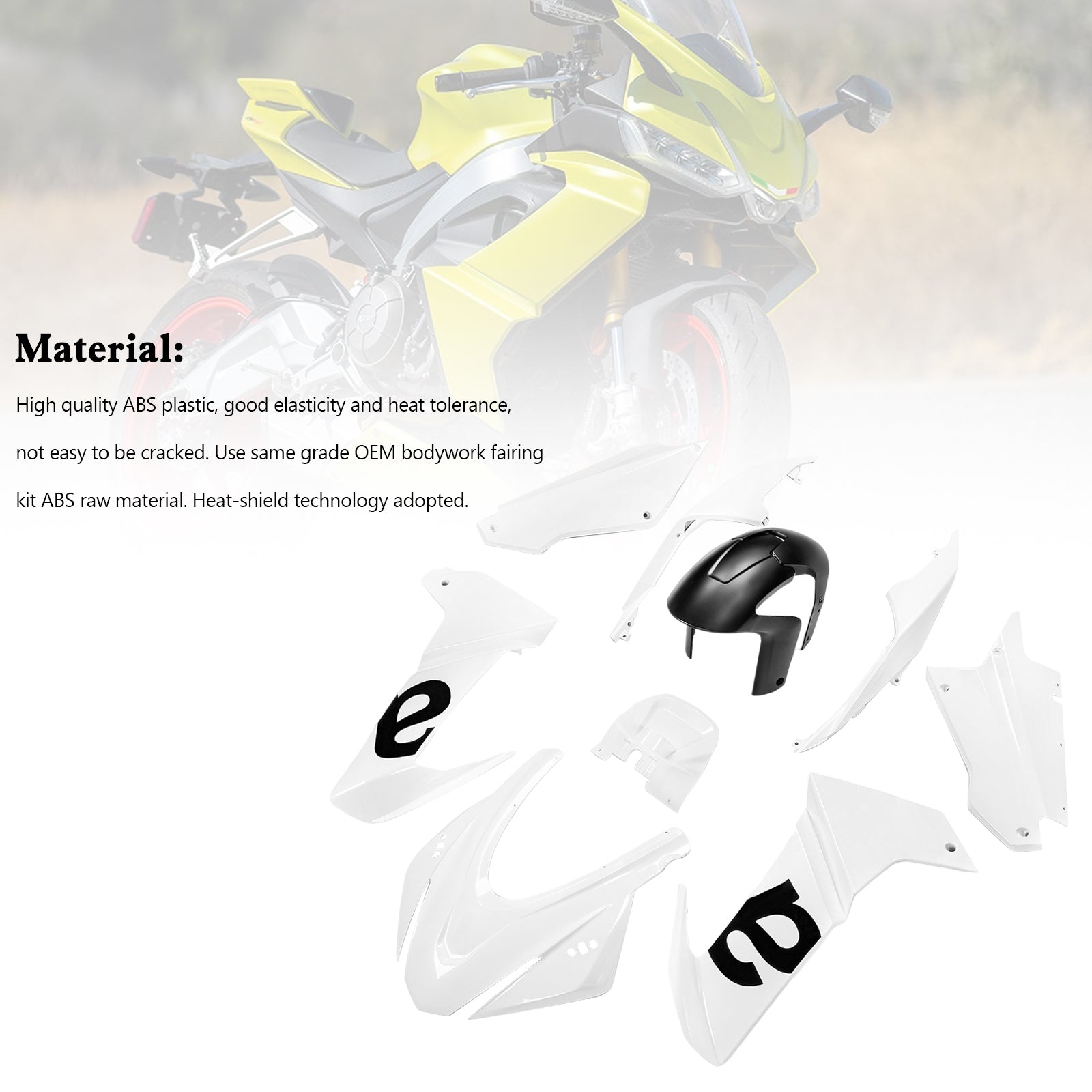 Amotopart (2020-2024) Aprilia RS 660 Fairing Kit Collection