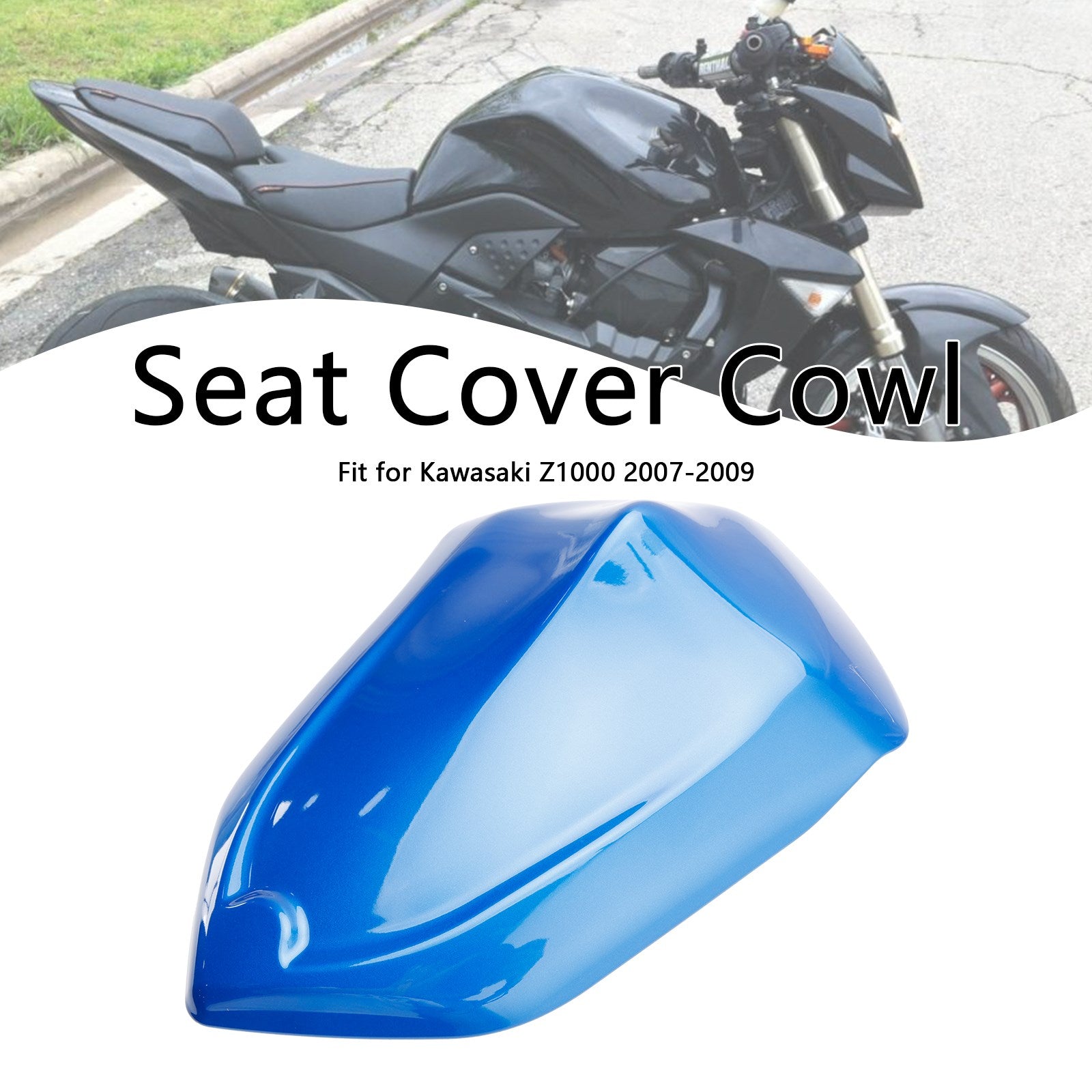 Cubierta de carenado para asiento trasero Kawasaki Z1000 07-09