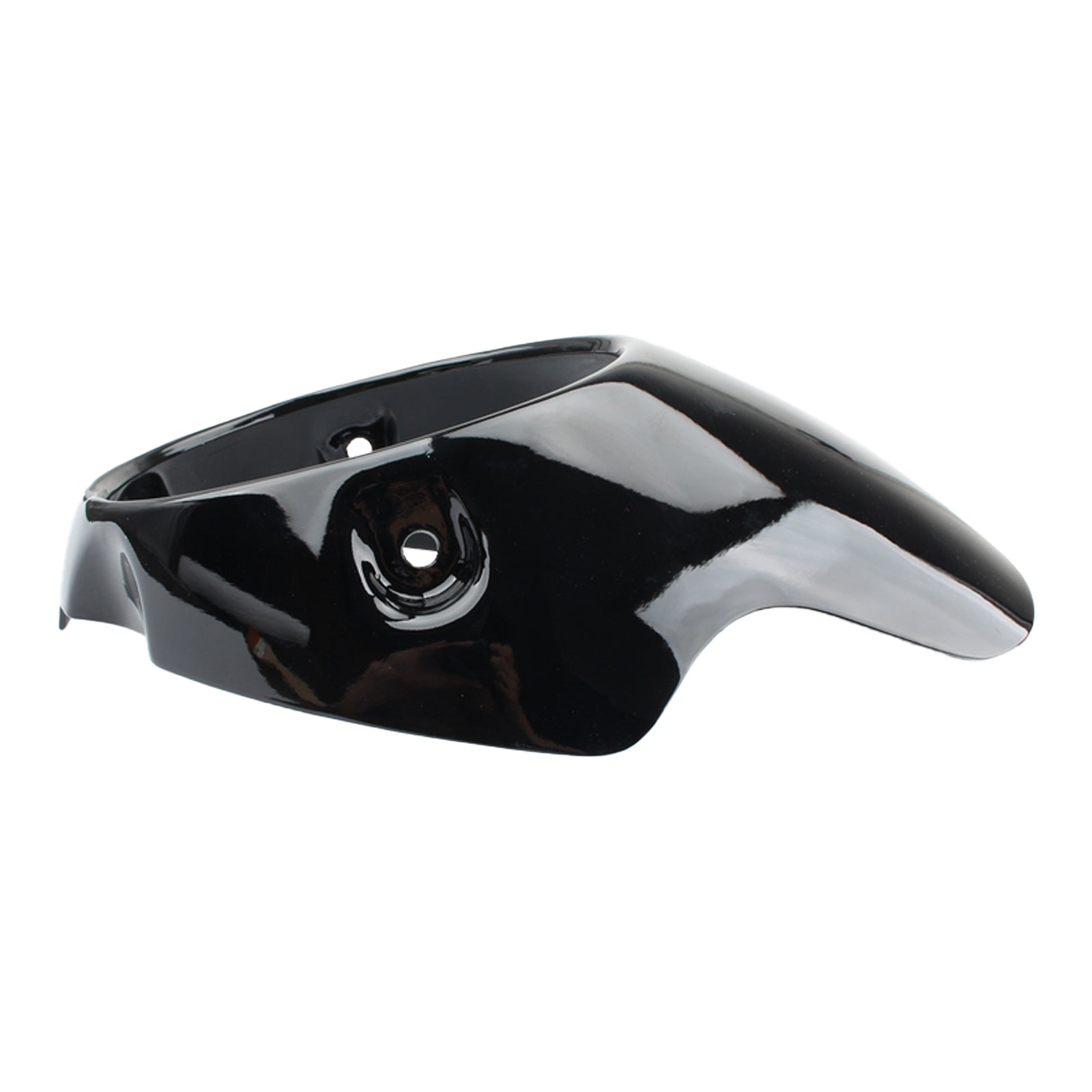 CB150 Bonneville T100 Monster Scheinwerferverkleidung Windschutzscheibenabdeckung glänzend schwarz