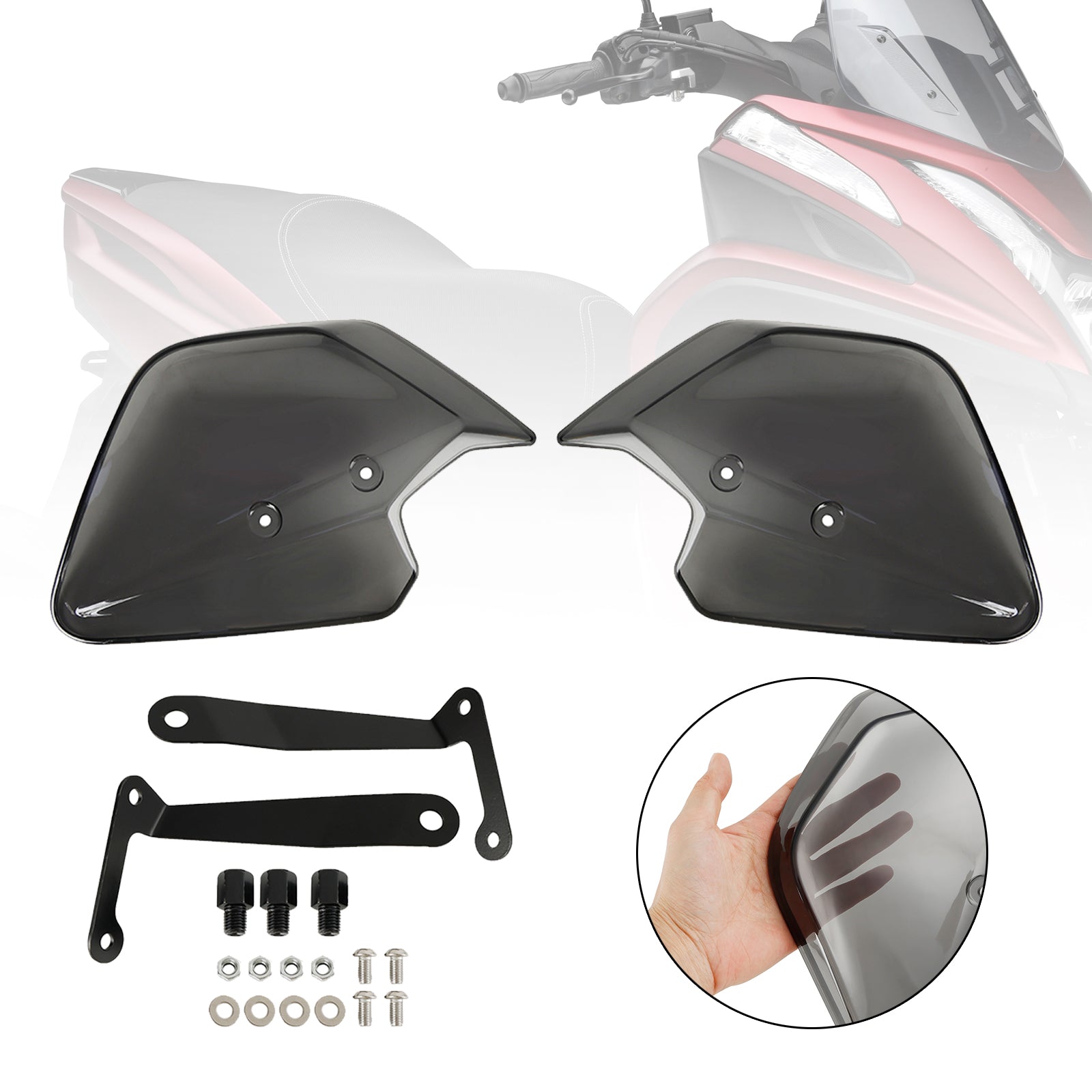 Handguard Protector for YAMAHA Tricity 125 Tricity 155 16-23 Tricity 300 20-23