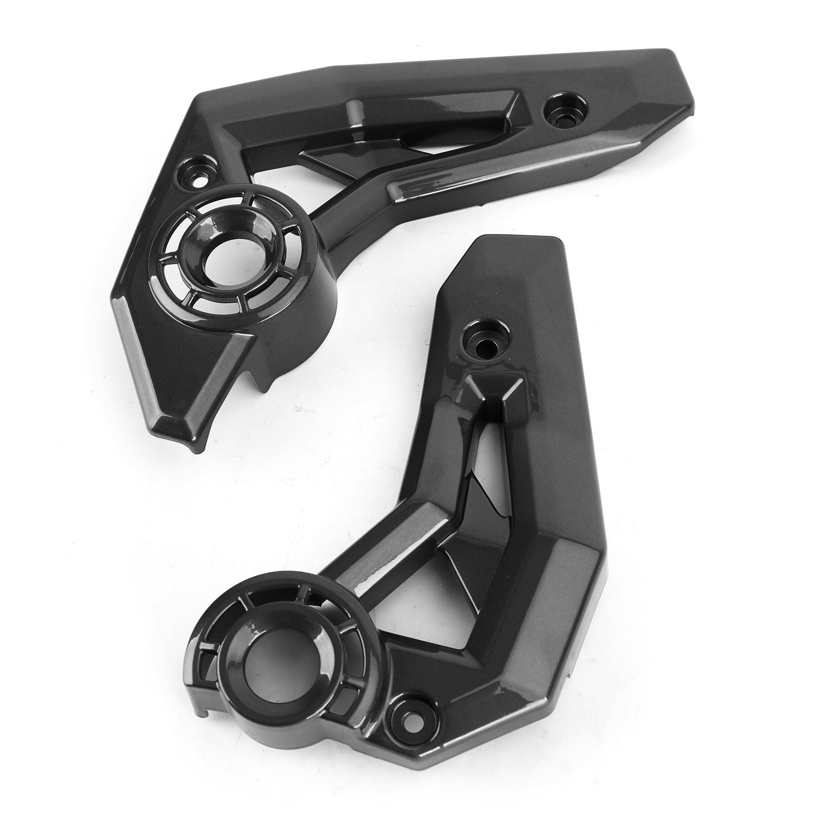 2017-2020 Kawasaki Z650 Ninja 650 Motorcycle Frame Side Cover Guard Fairing Gloss Black