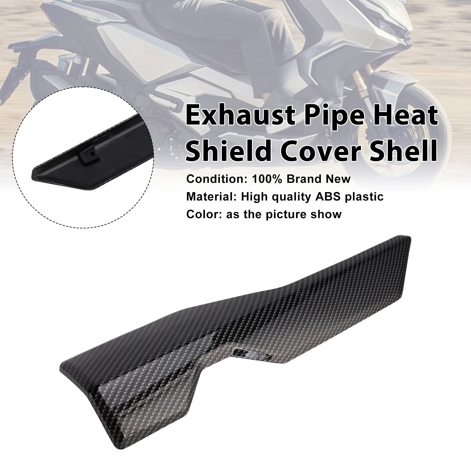 Honda ADV 350 2022-2024 Exhaust Pipe Heat Shield Cover Shell
