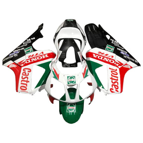 Amotopart 2000-2006 Kit carena Honda VTR1000 RC51 Nero Bianco Rosso Verde