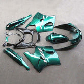 Amotopart 1993-2003 ZZR1100 Kawasaki Kit carena verde lucido