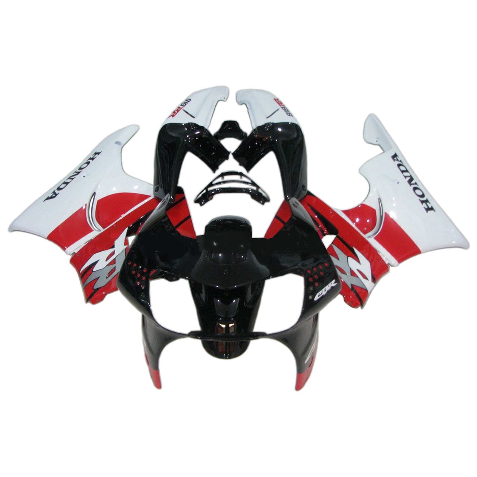 Amotopart 1998–1999 Honda CBR900RR 919 Schwarz Weiß Rot Verkleidungsset