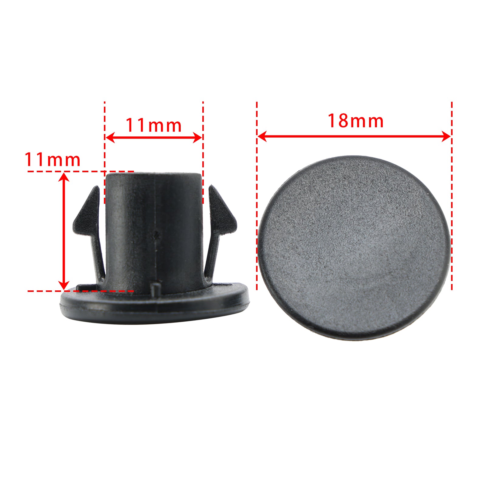 23-later FLHXSE & '24-later FLHX Fairing Mirror Hole Plug Kit For Stre