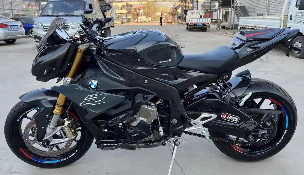 Amotopart 2017-2020 BMW S1000R Matte Black Fairing Kit