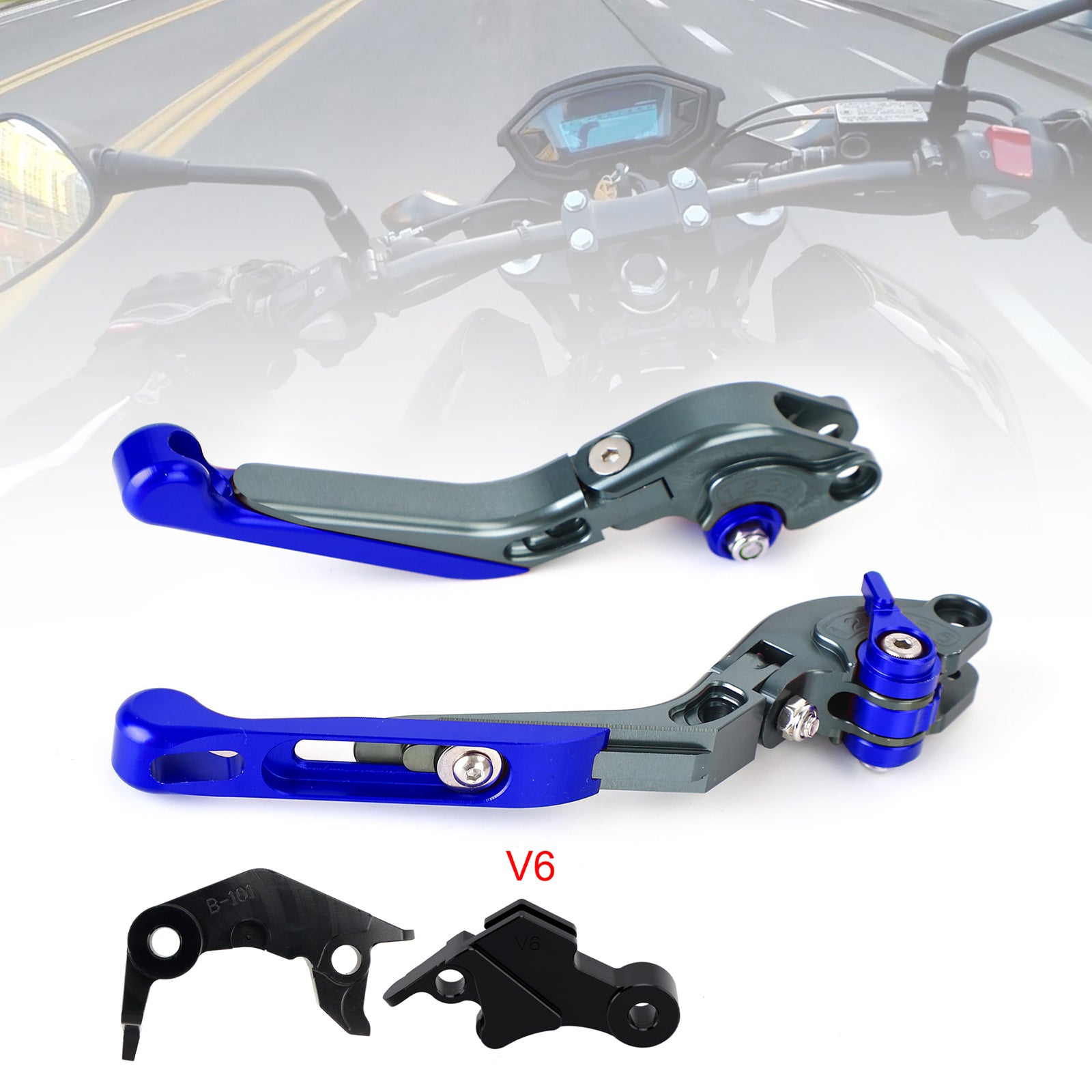 2024-2025 Yamaha XSR900 XSR900GP MT-09 Adjustable Clutch Brake Lever fit