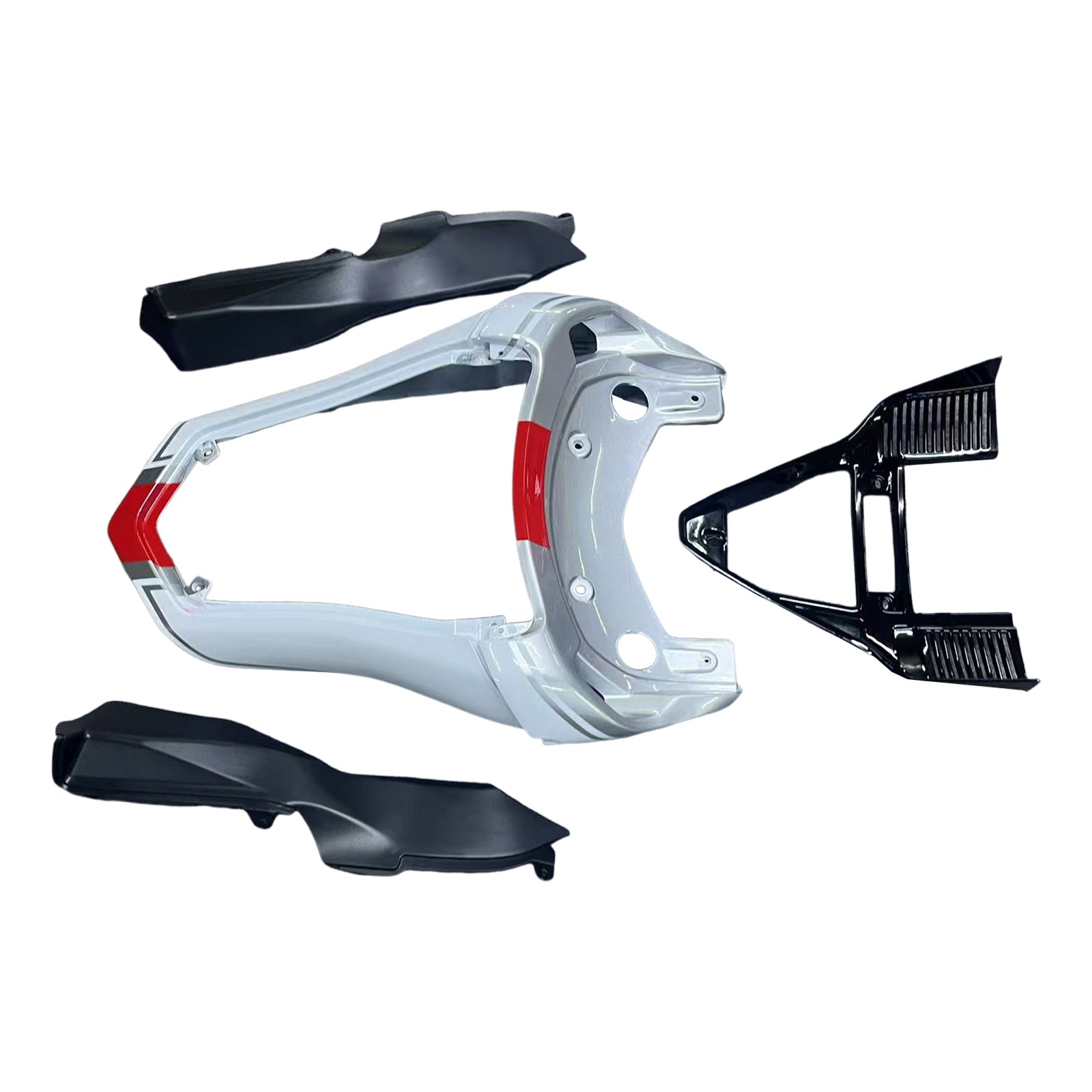 Amotopart 2005-2006 Ducati 999/749 Red White Black Fairing Kit