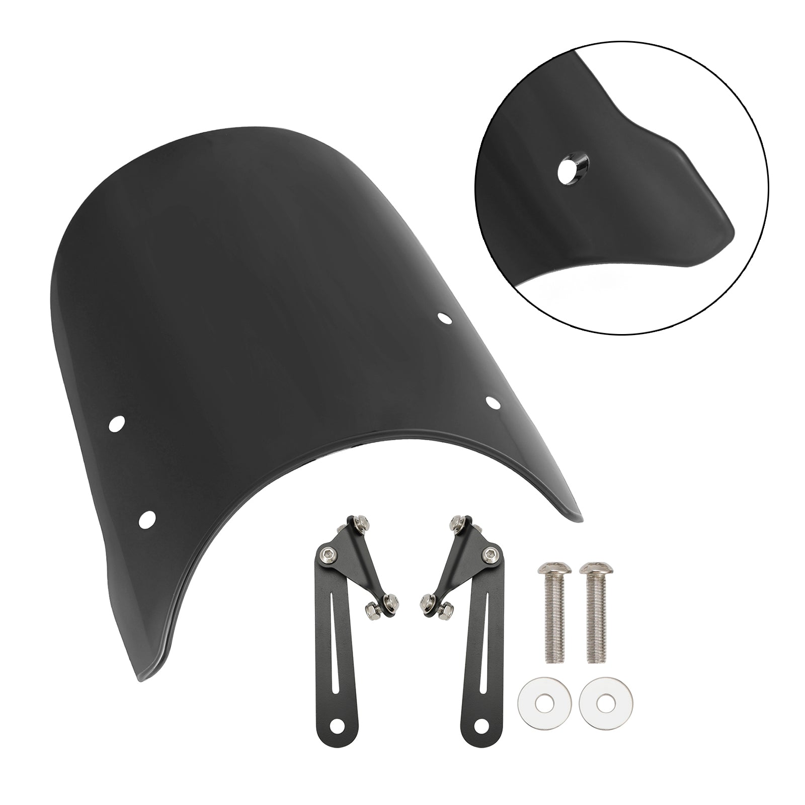 Parabrisas Moto Guzzi 16-23 V7 Classic y 18-23 V9 Black Bobber