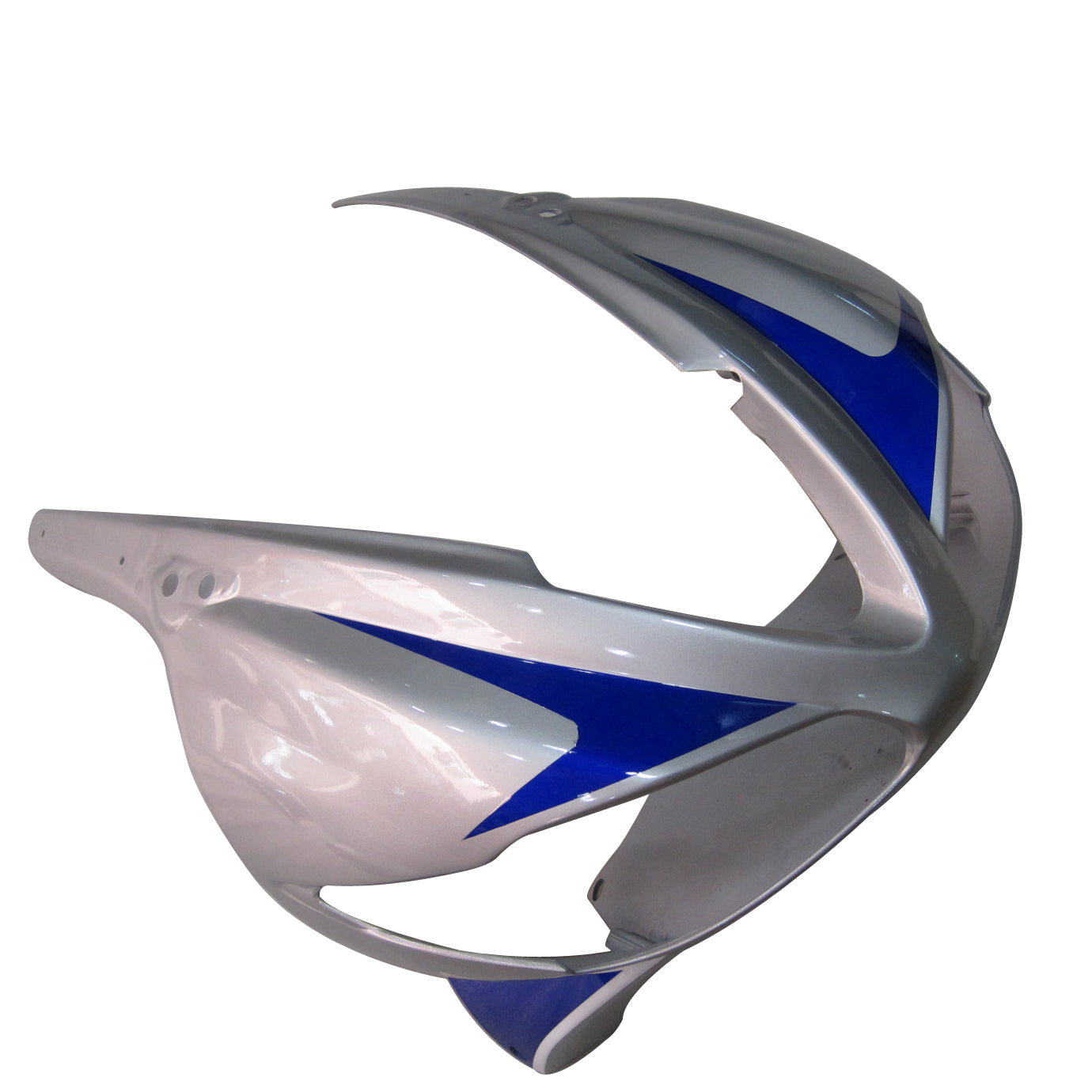 Amotopart 2006-2008 Triumph Daytona 675 Silver White Blue Fairing Kit