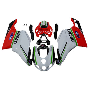 Amotopart Ducati 999 749 2005 2006 Red&White Style2 Fairing Kit