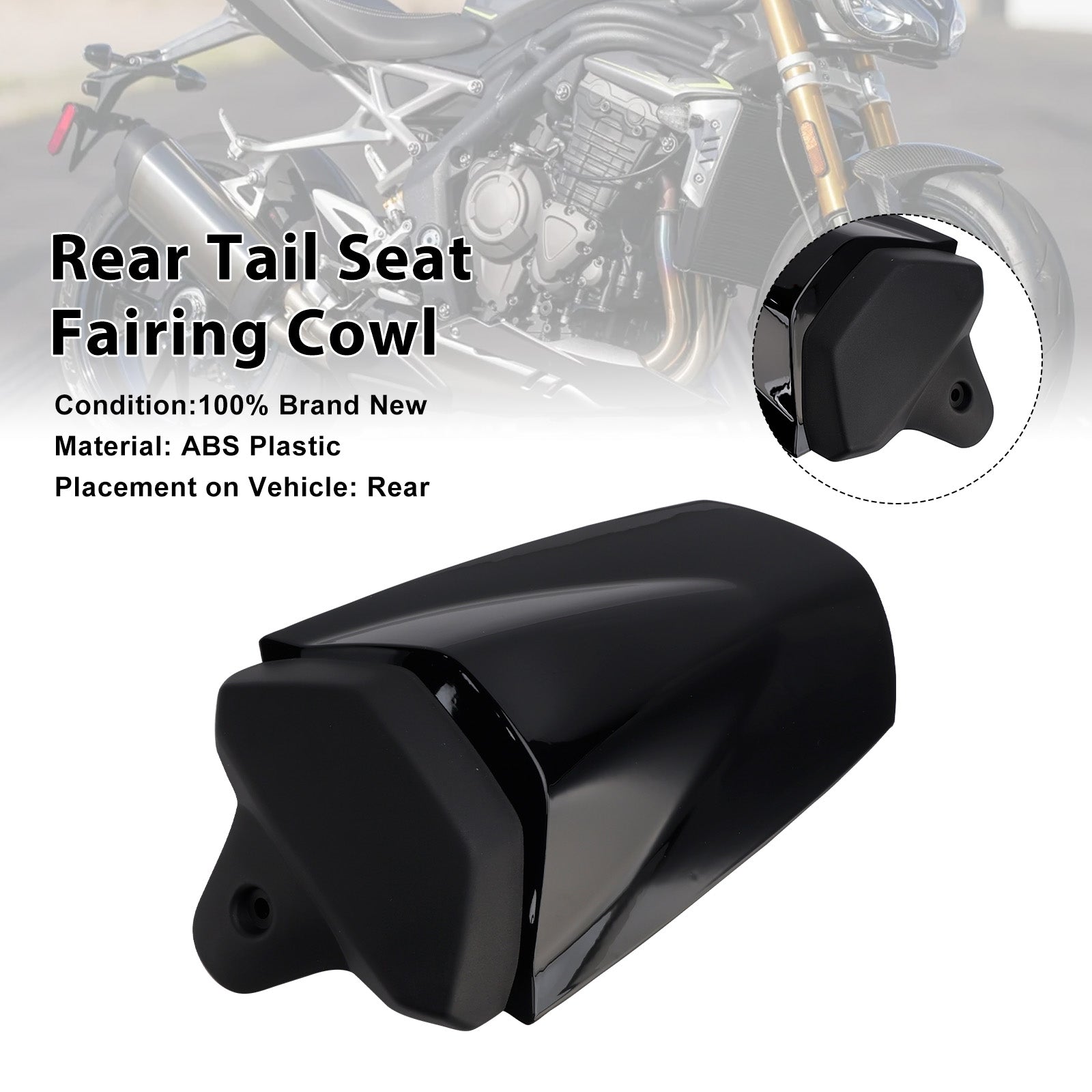 2025-2026 Speed Triple 1200 RS Rear Tail Seat Fairing Cowl Cover