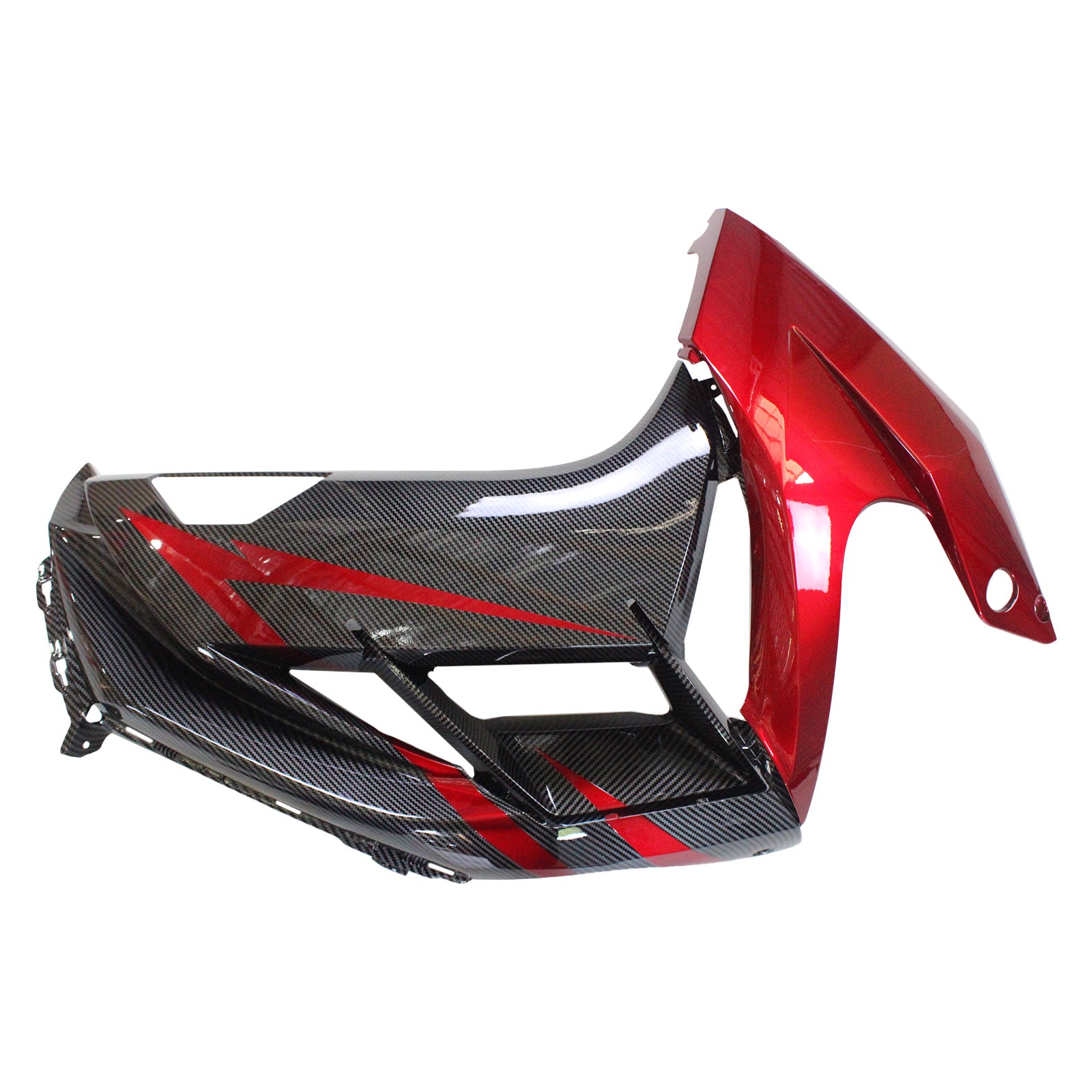 Amotopart 2012-2016 Kawasaki ER6F Ninja650 Carbon Fiber Red&Black Fairing Kit