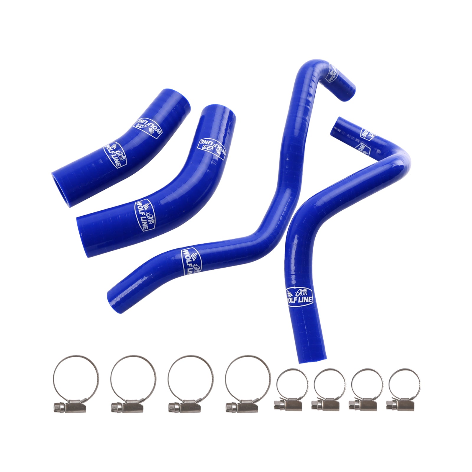 2019-2024 Yamaha Tenere 700 Silicone Radiator coolant Hose kit