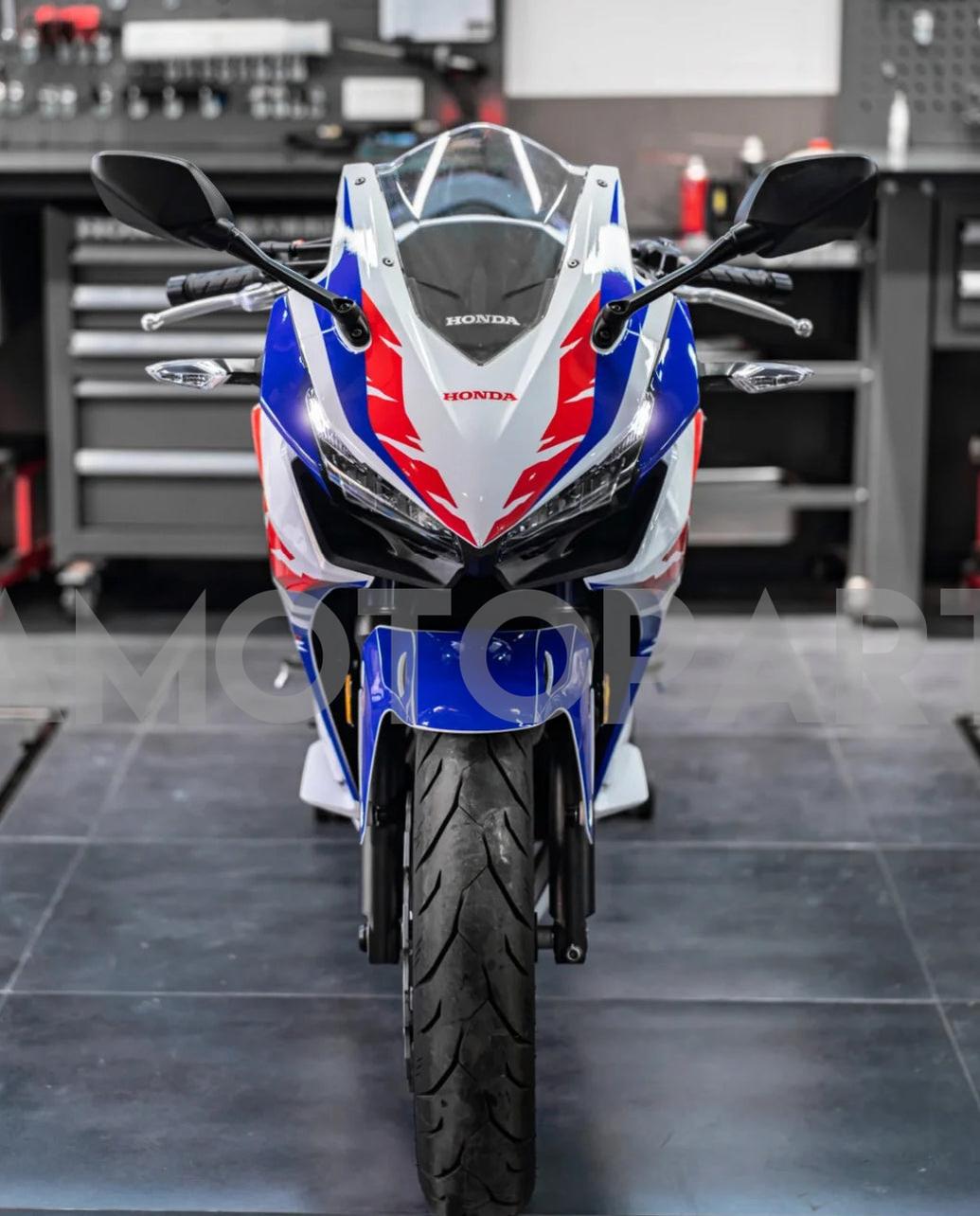 Amotopart 2022 CBR400R Honda Red&Blue Fairing Kit