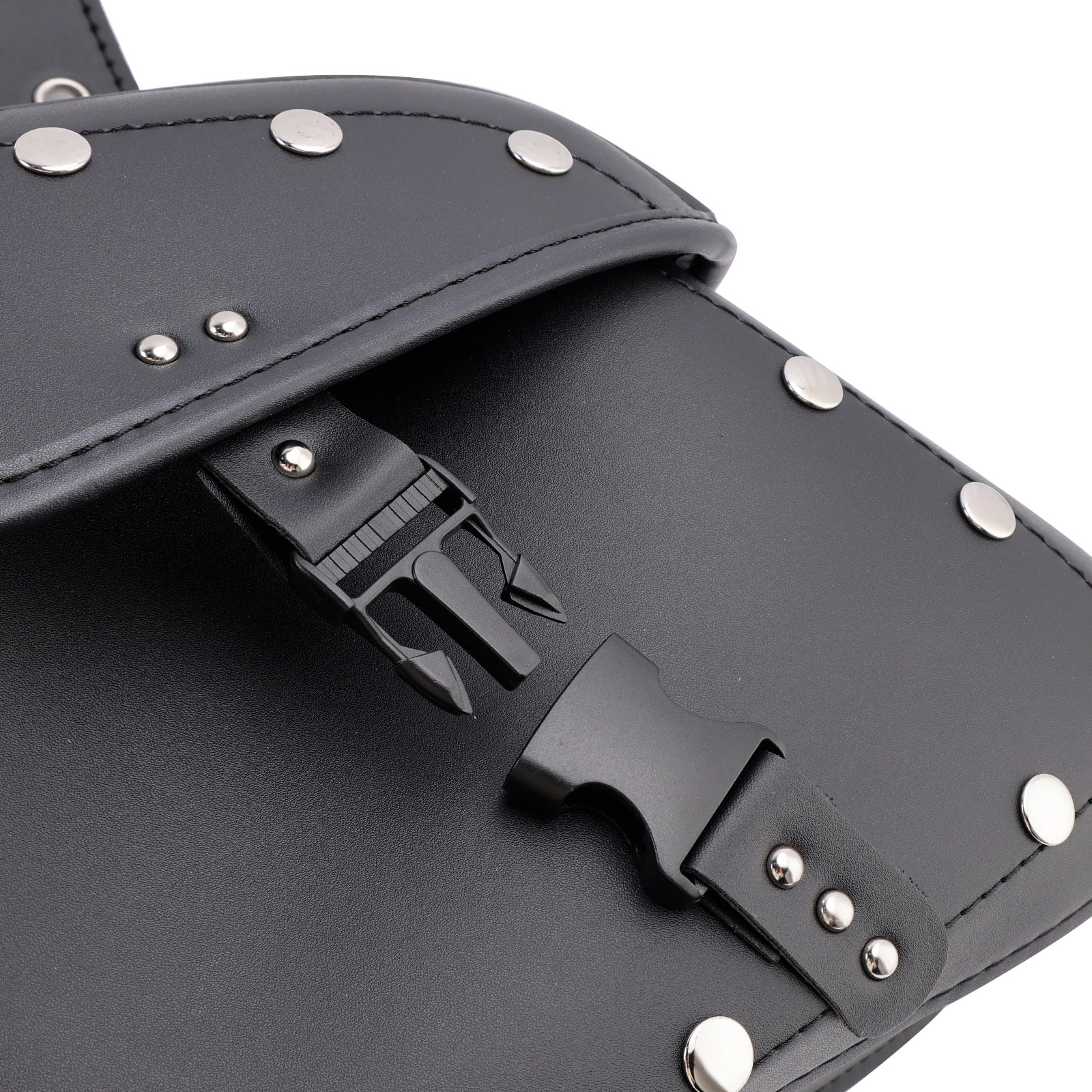 Tail Bag Side Saddlebag Tail Bag Luggage Pouch Storage Black 22L For Motorbike