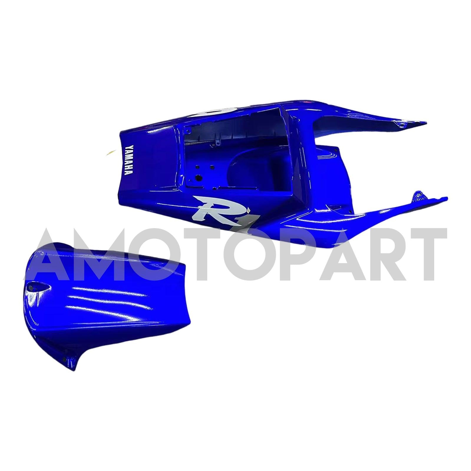 Amotopart 2002-2003 Yamaha YZF 1000 R1 Blue White Fairing Kit