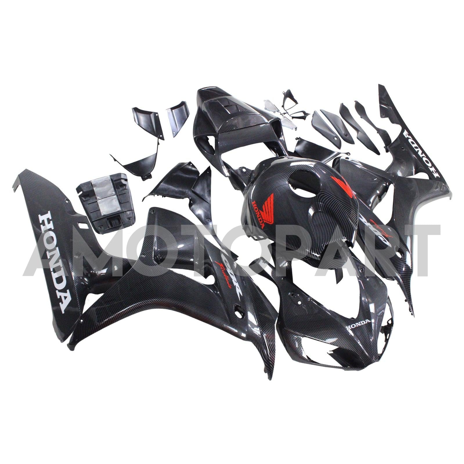AMOTOPART 2006-2007 Honda CBR1000RR Coliber Black Fairing Kit