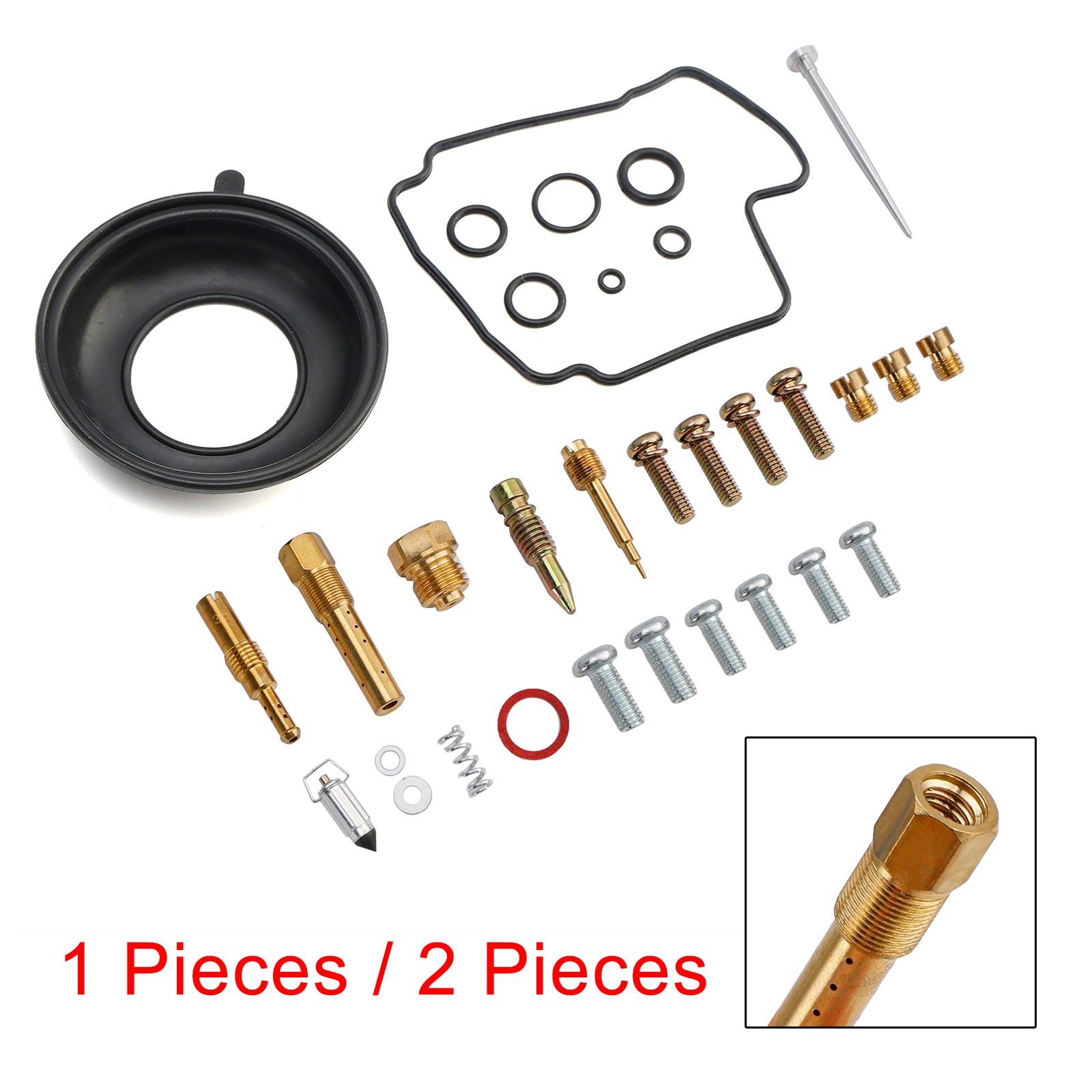 1986–1988 Honda CBR19 CBR250R MC19 Vergaser-Umbau-Reparatursatz passend