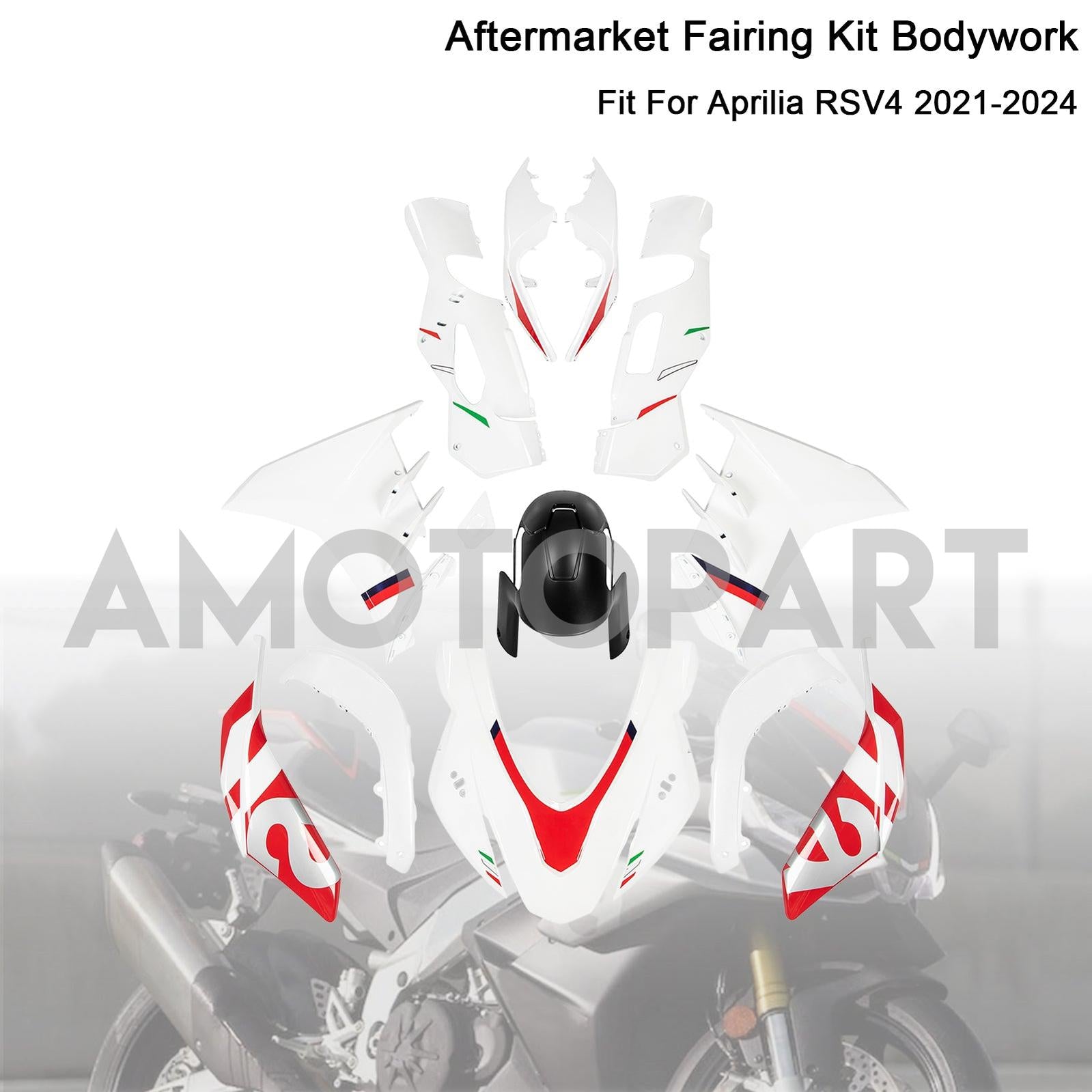 Amotopart 2021-2024 Aprilia RSV4 Fairing Kit