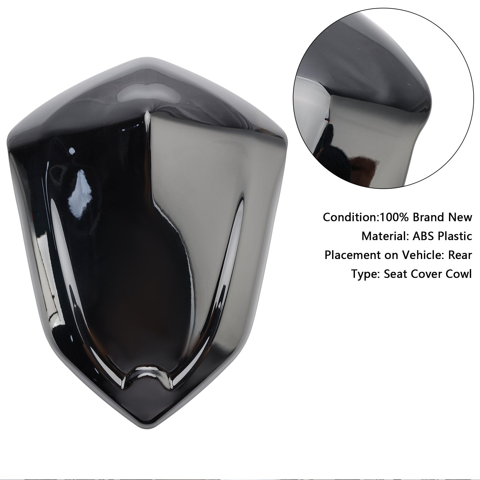 Cubierta de carenado para asiento trasero Kawasaki Z1000 07-09