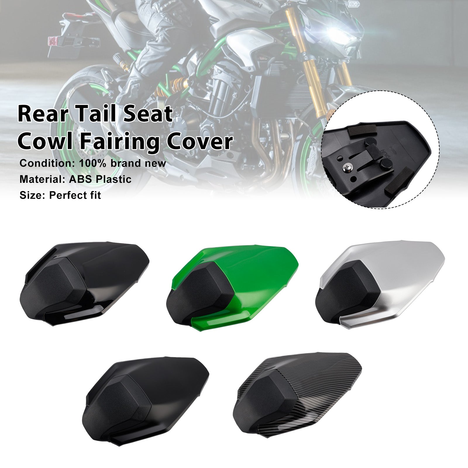 Kawasaki Z900 Z900SE 2025-2026 Rear Tail Seat Cowl Fairing Cover