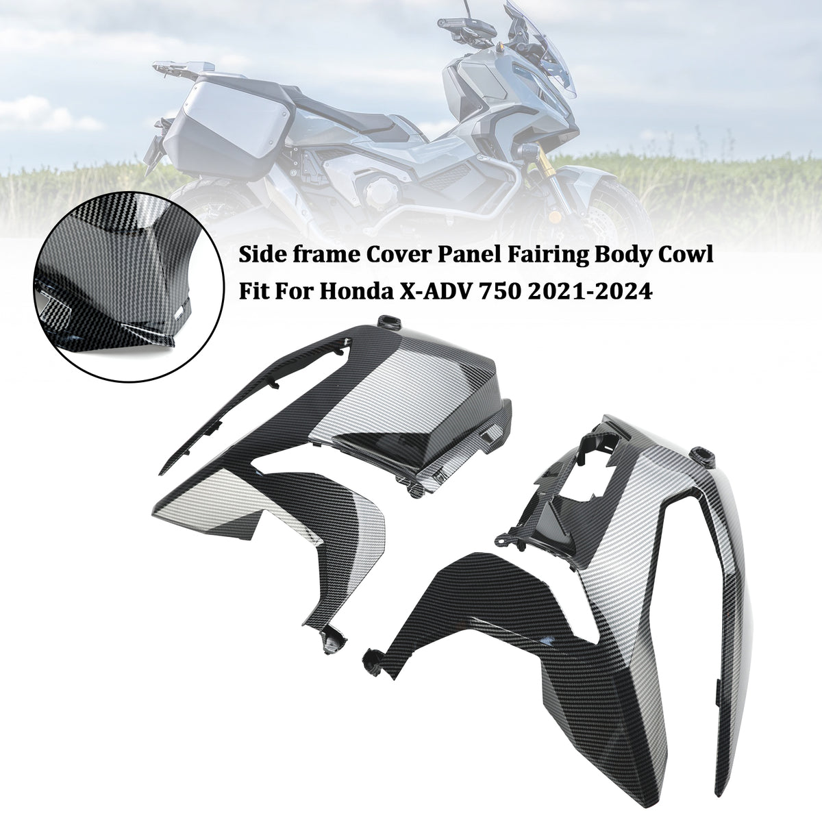 21-24 Honda X-ADV 750 Side frame Cover Panel Fairing Body Cowl