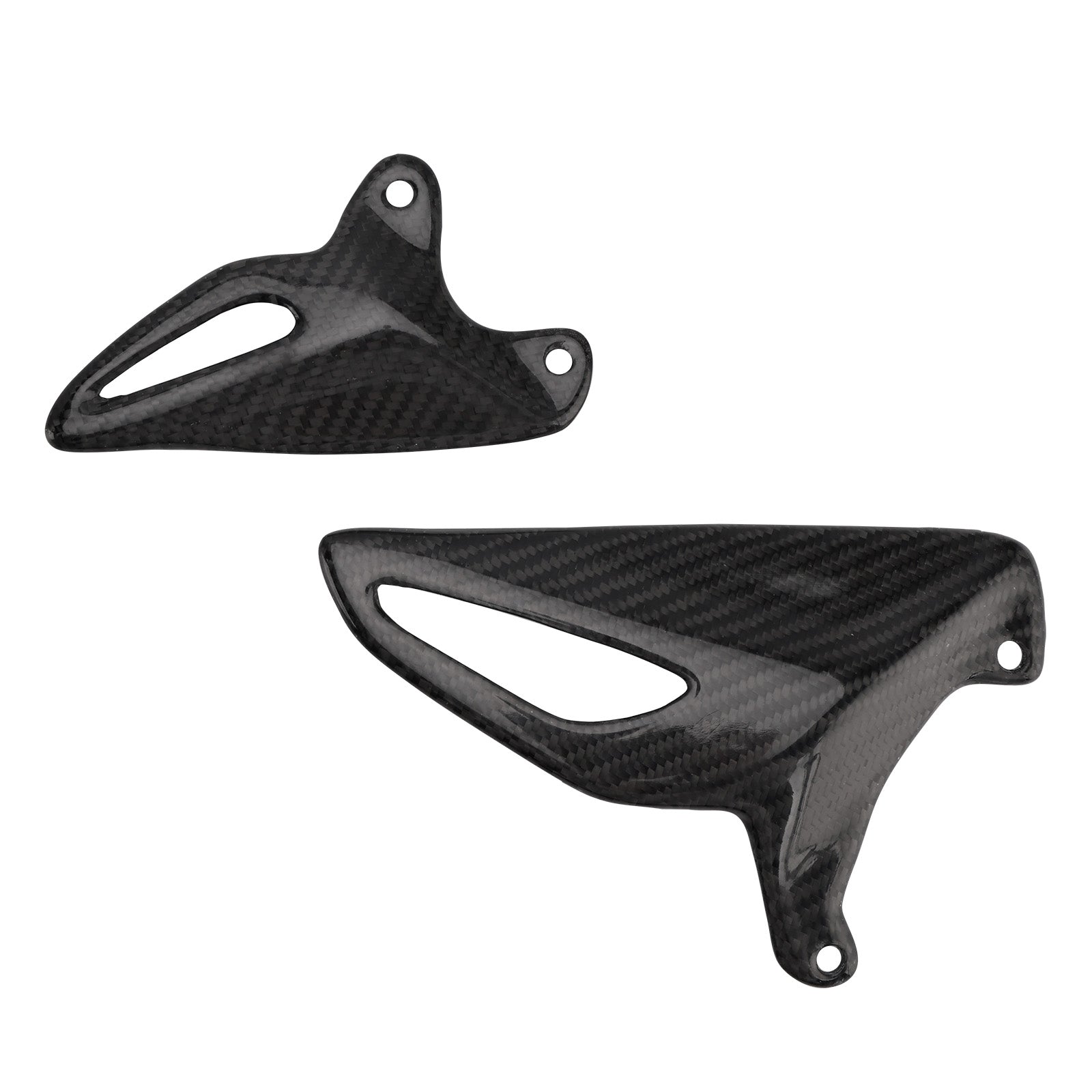 Ducati Panigale V4 V4S V4R V2 2018-2025 Real Carbon Fiber Foot Board