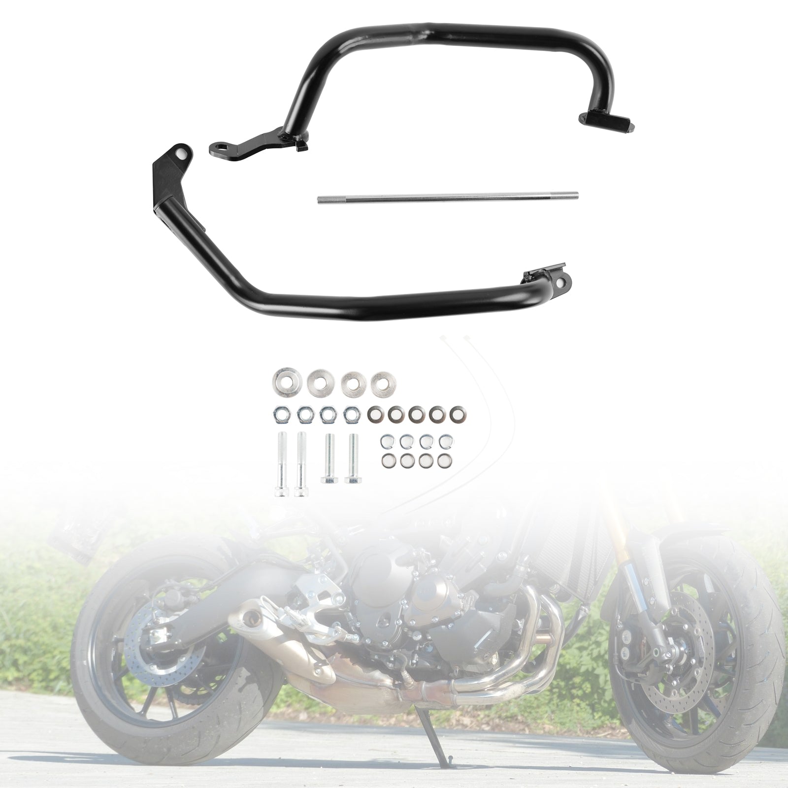 14-20 Yamaha Mt-09 Xsr 90 Engine Guard Frame Anti-Crash Bumper Protector