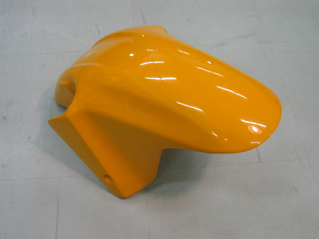 Amotopart 2004-2007 Honda CBR600 F4i Bleu et jaune avec logo Style3 Kit de carénage