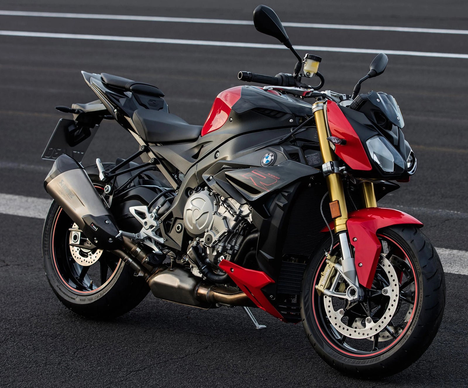 Amotopart 2017-2020 BMW S1000R Red Black Fairing Kit