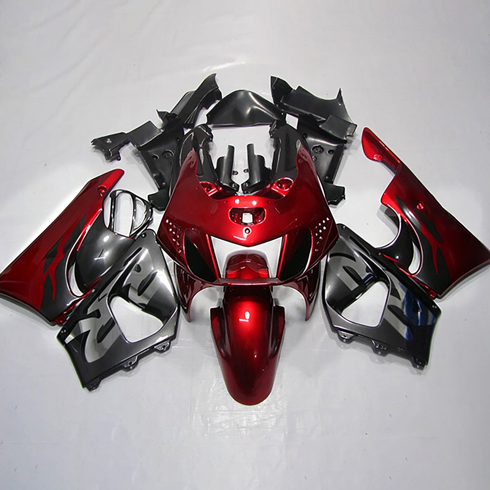 Amotopart 1998-1999 Honda CBR900RR 919 Black/Red Fairing Kit