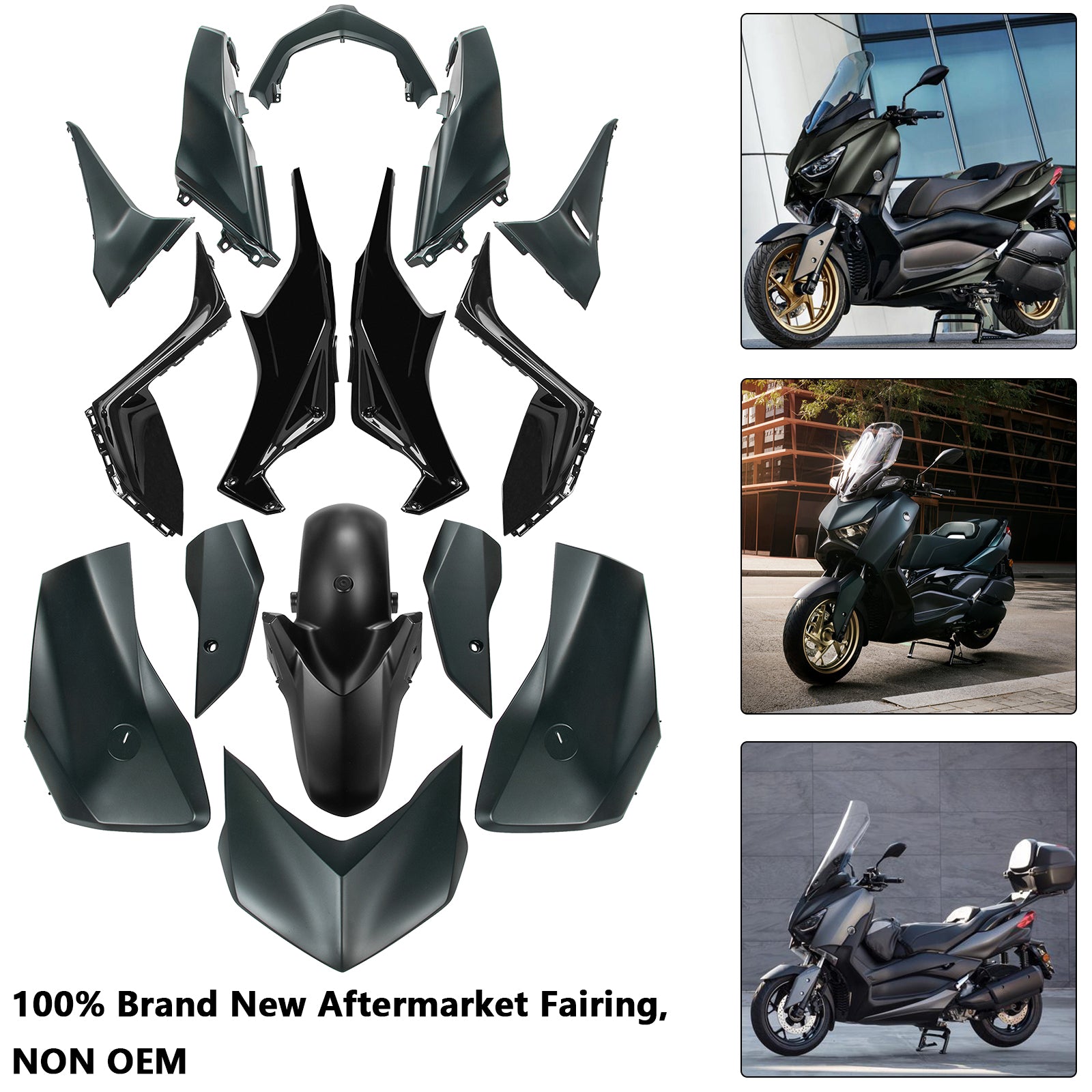 Amotopart 2023-2024 Yamaha X MAX 300 Verkleidungssatz