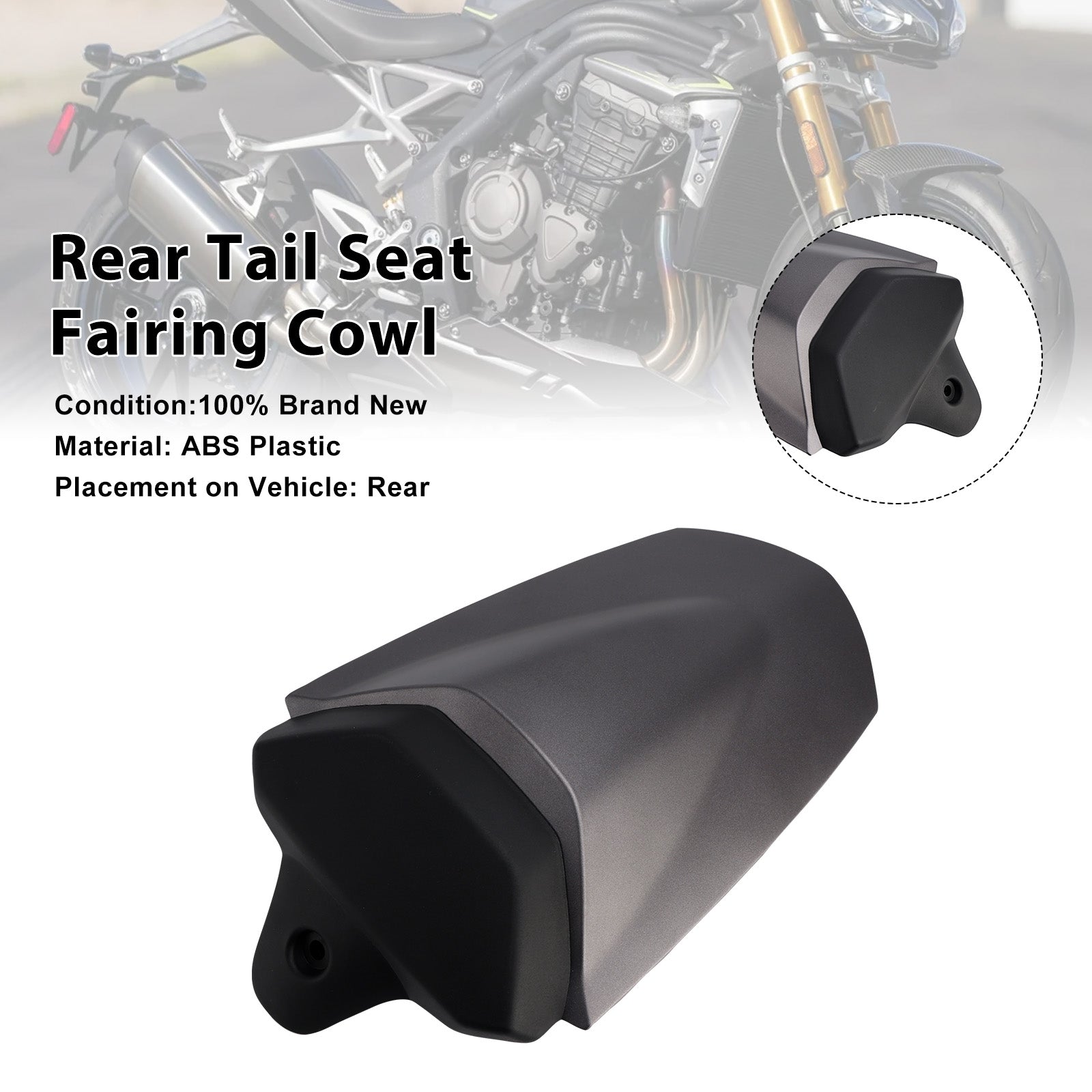 2025-2026 Speed Triple 1200 RS Rear Tail Seat Fairing Cowl Cover