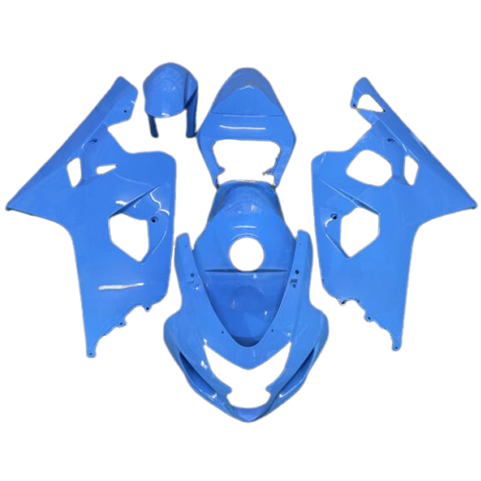 Amotopart 2004-2005 Suzuki GSXR 600/750 Light Blue Fairing Kit