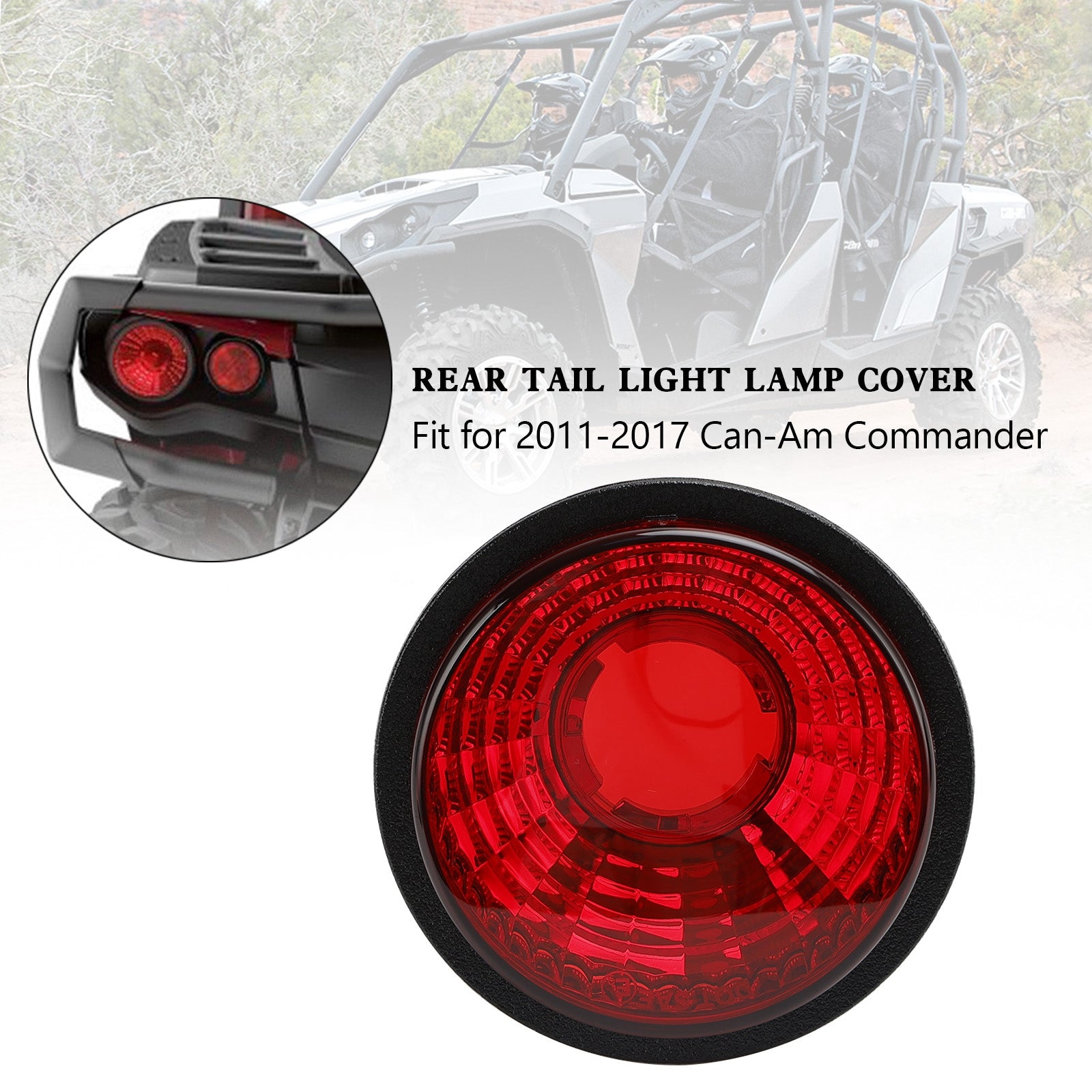 Tail Light W/O Bulb For Can Am Outlander Renegade Commander Maverick 2011-2020