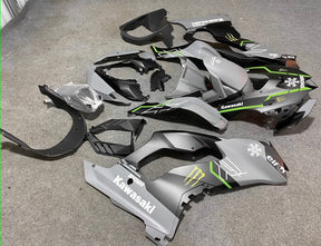 Amotopart 2021-2024 Kit carena Kawasaki ZX 10RR ZX 10R nero grigio verde