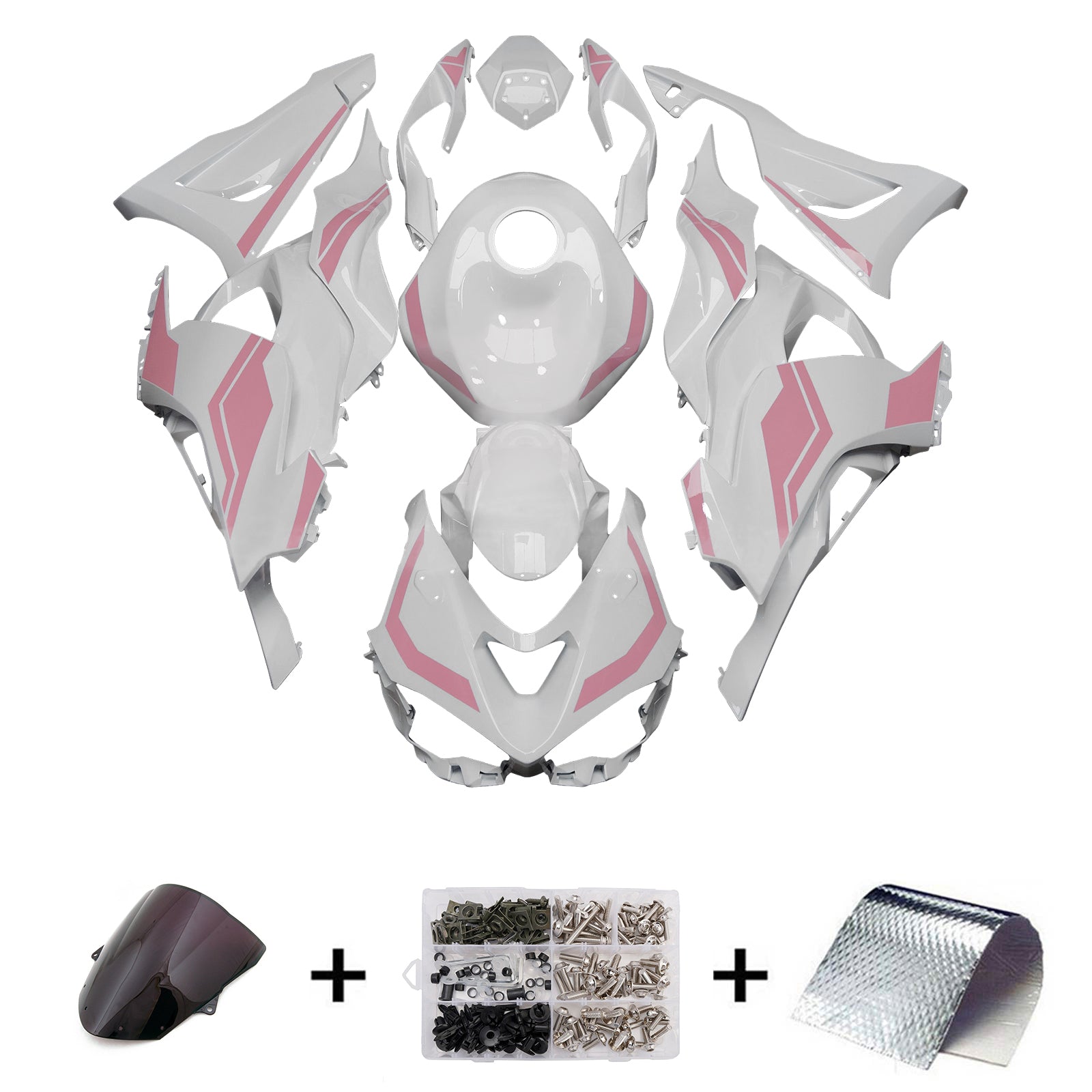 k♡ Sato Racing Adjustable Rearsets '09-'12 Kawasaki ZX-6R