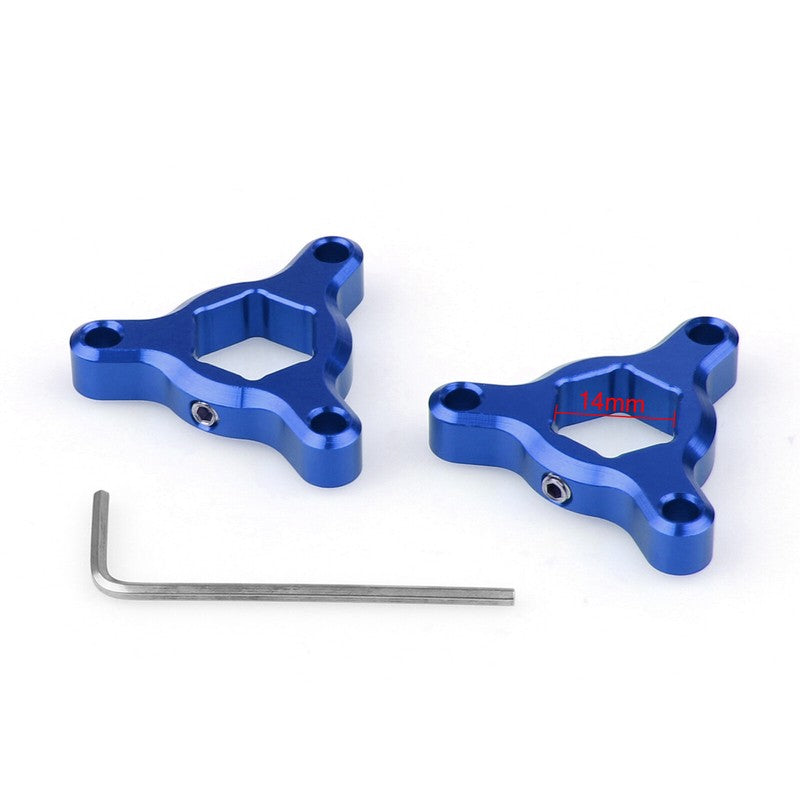 Fork UE GSXR 14mm 1000 For 750 Adjusters Z R1 Preload Suzuki Blue
