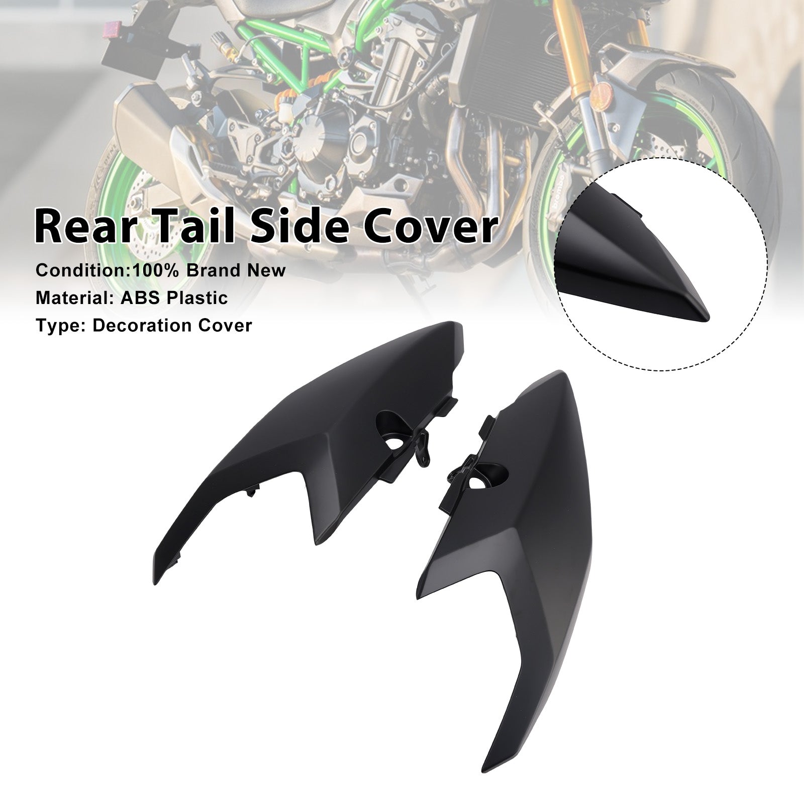 2025-2026 Yamaha Tenere 700 T700S Rear Tail Side Cover Fairing