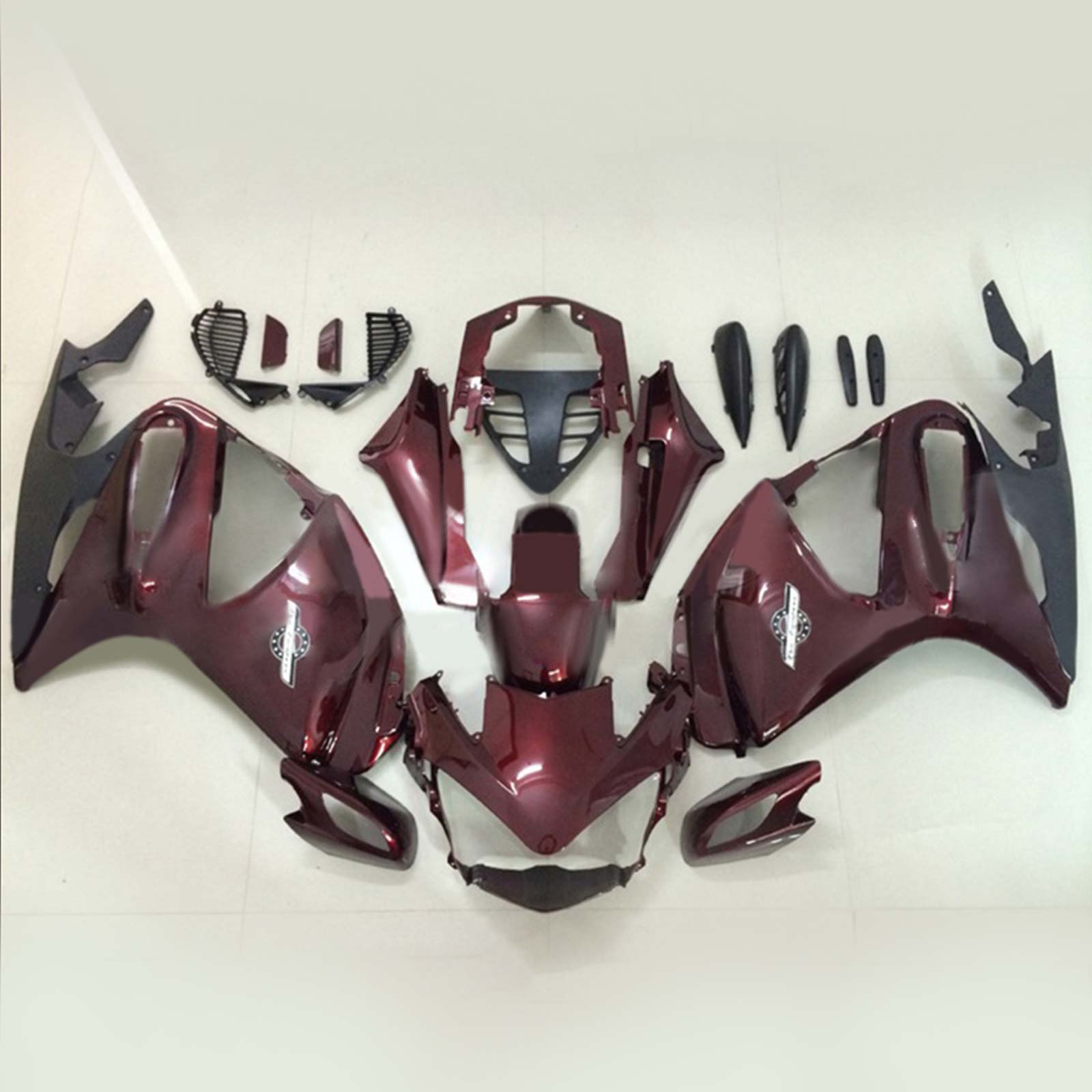 Amotopart 2002-2016 STX1300 ST1300 Honda Dark Red Fairing Kit