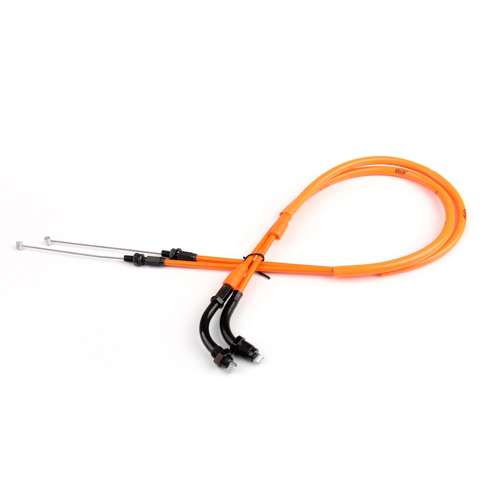 Throttle Cable Wire Line Gas For Honda CBR1000RR 2004-2007 2005 2006 Orange