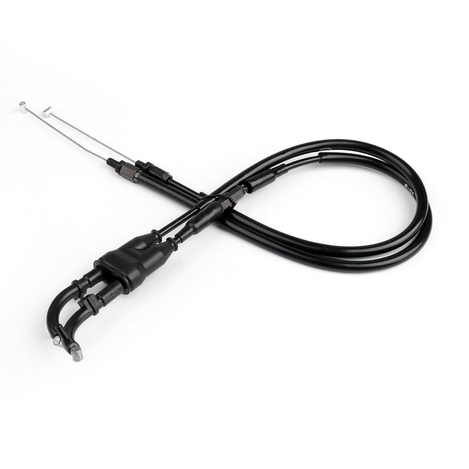 Cable del acelerador Línea alámbrica de empuje/tracción de gas para Yamaha YZF R6 YZF-R6 2006-2016 negro