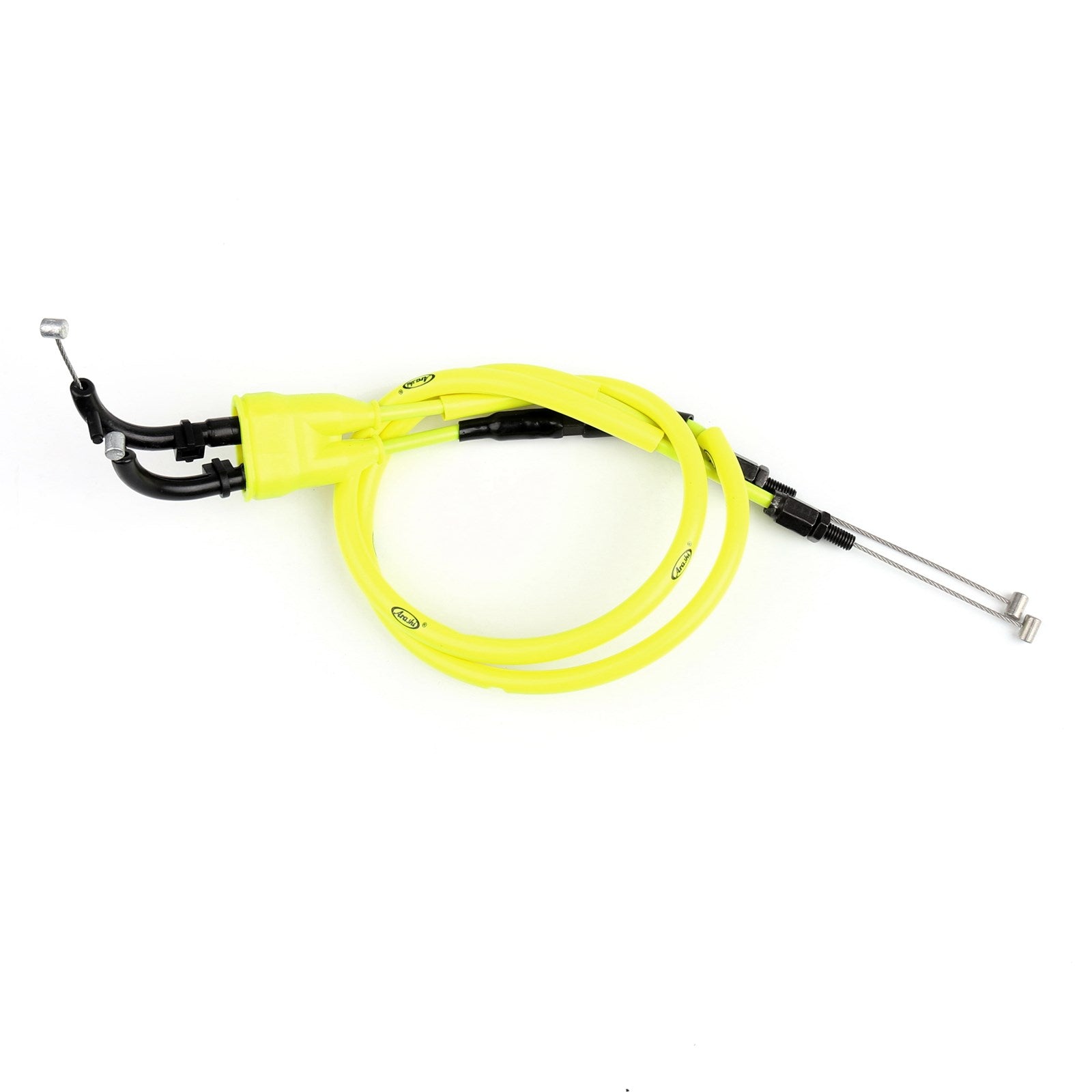 Cable del acelerador Línea alámbrica de empuje/tracción de gas para Yamaha YZF R1 YZF-R1 2004-2006 Verde